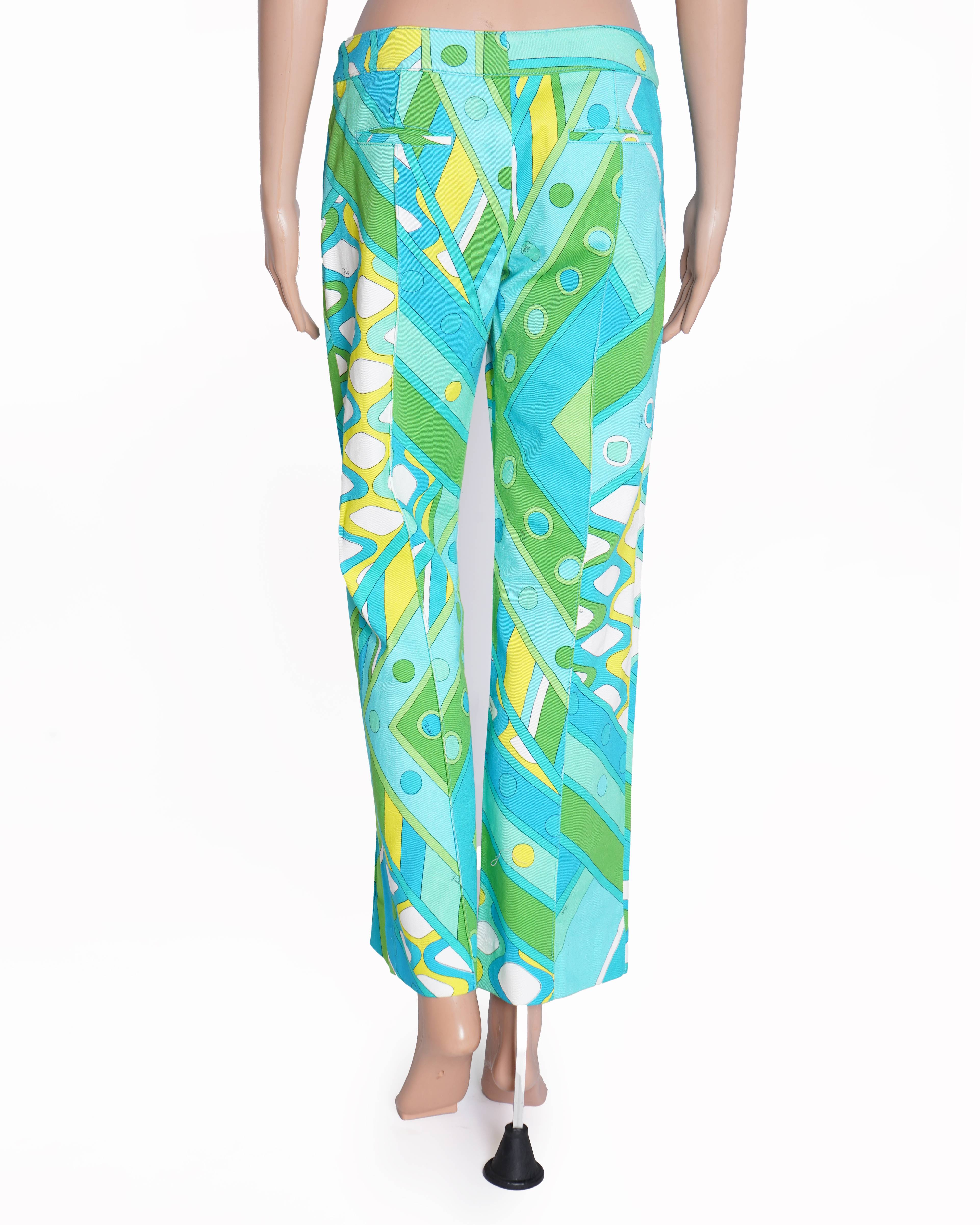 New Emilio pucci garbadine pants
