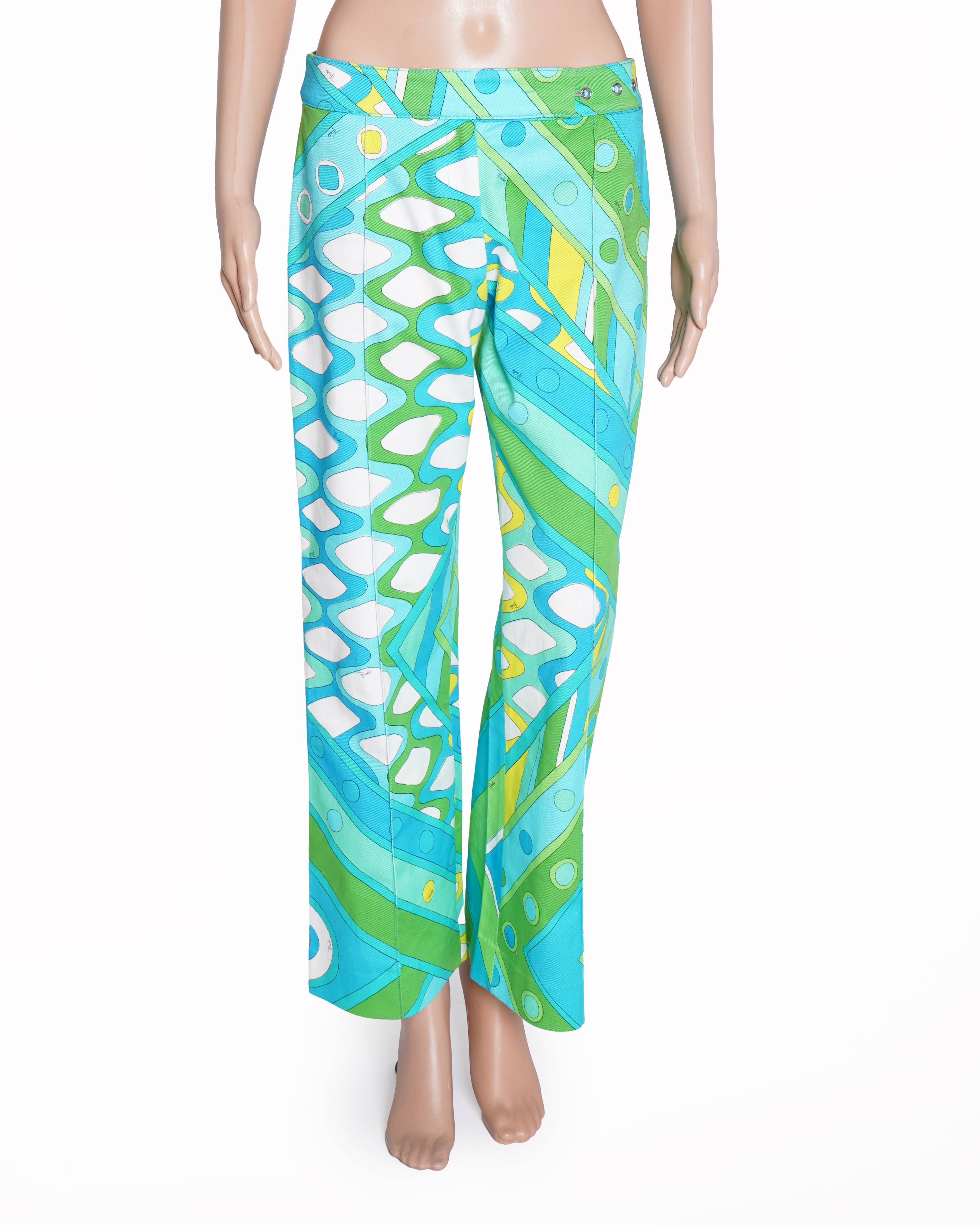 New Emilio pucci garbadine pants