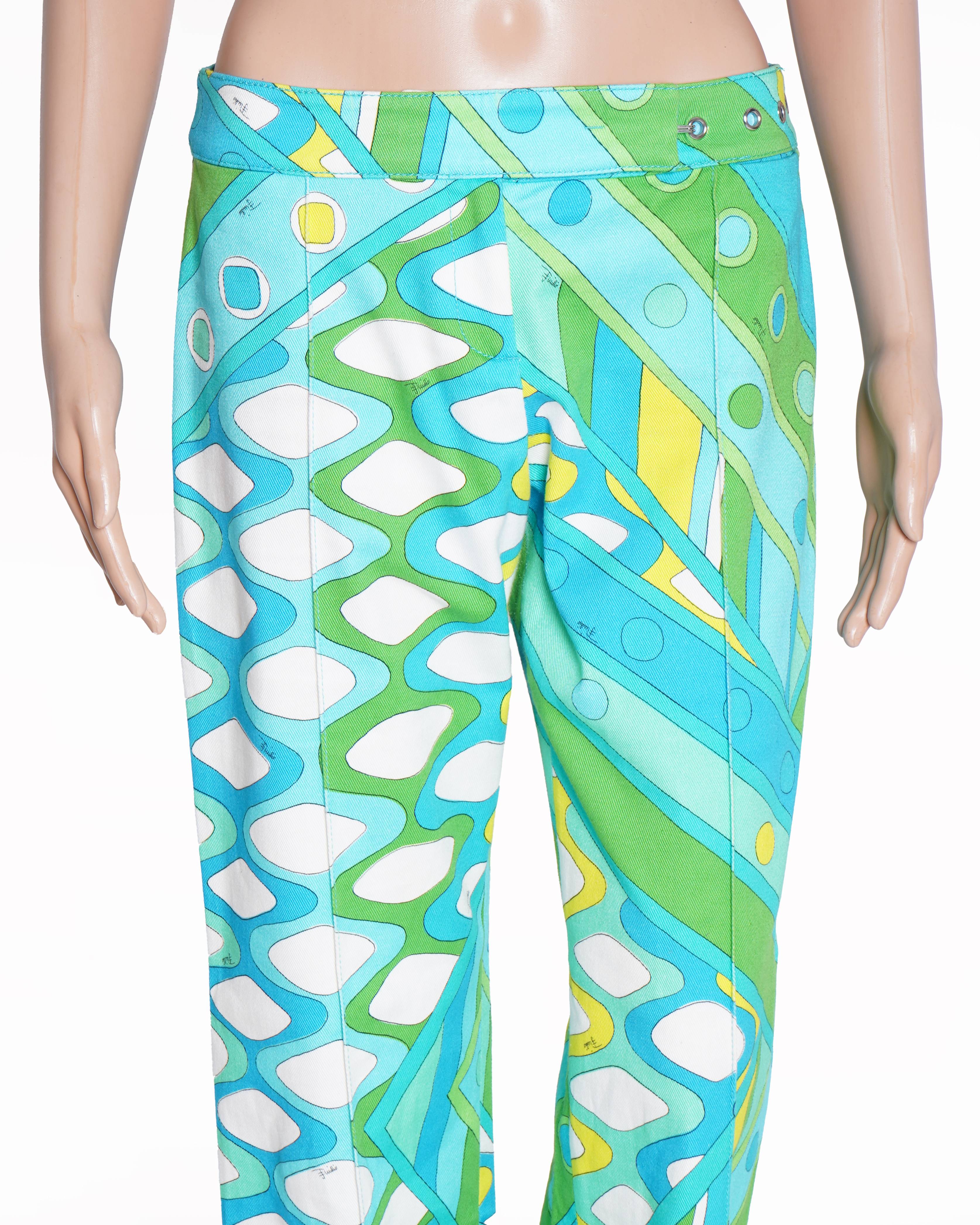 New Emilio pucci garbadine pants
