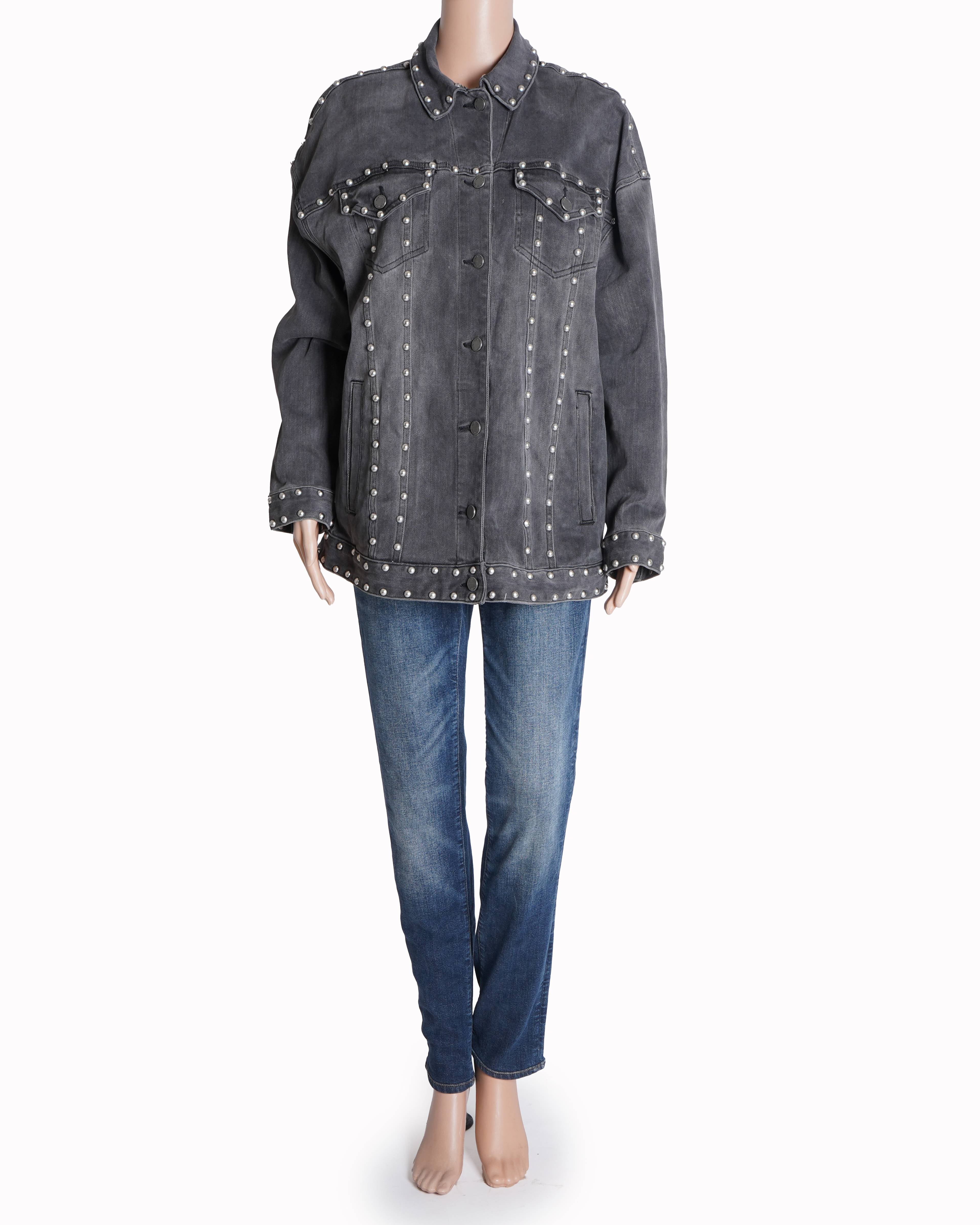 Michael Kors Metal Rivet Detailed Jacket Unisex