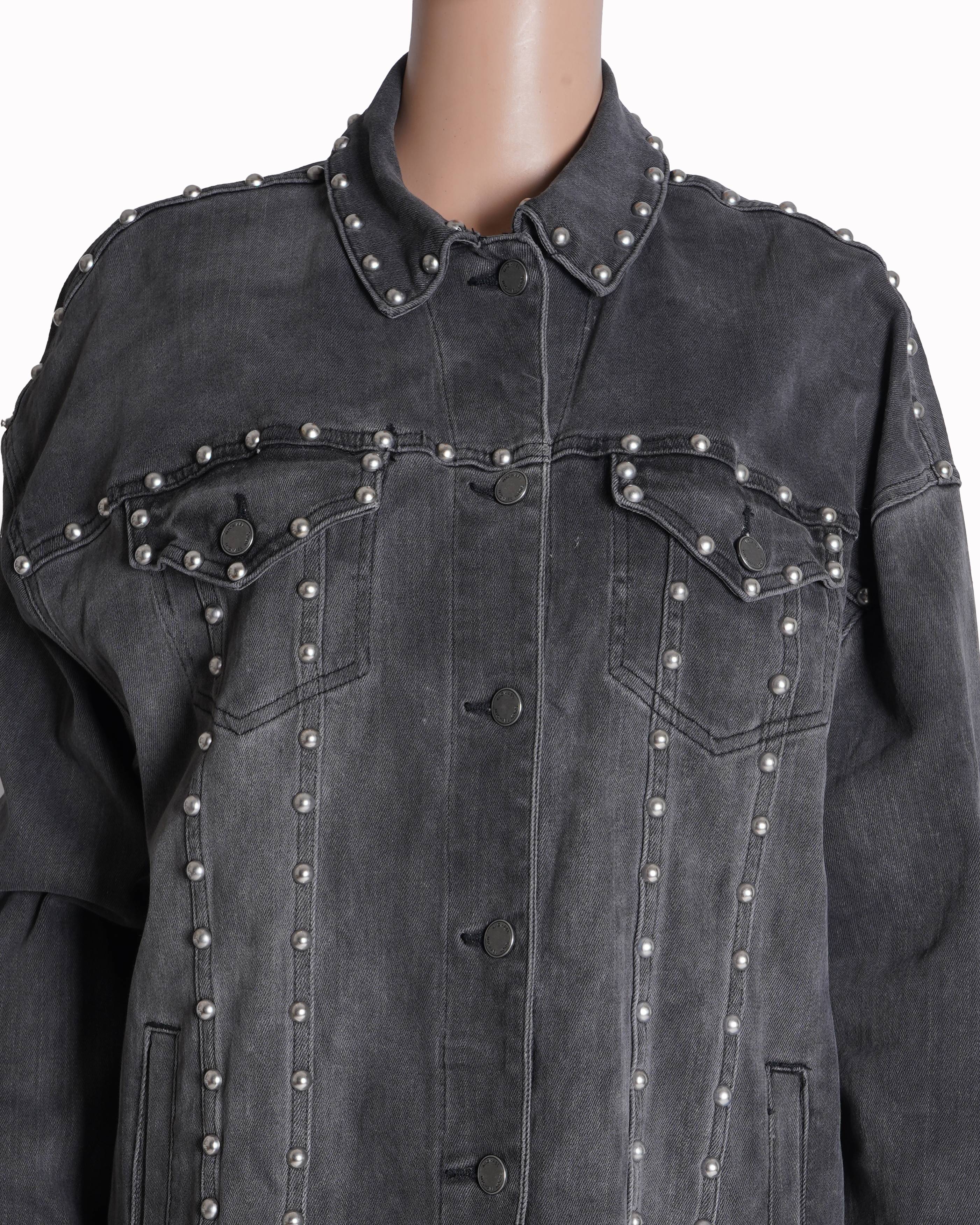 Michael Kors Metal Rivet Detailed Jacket Unisex