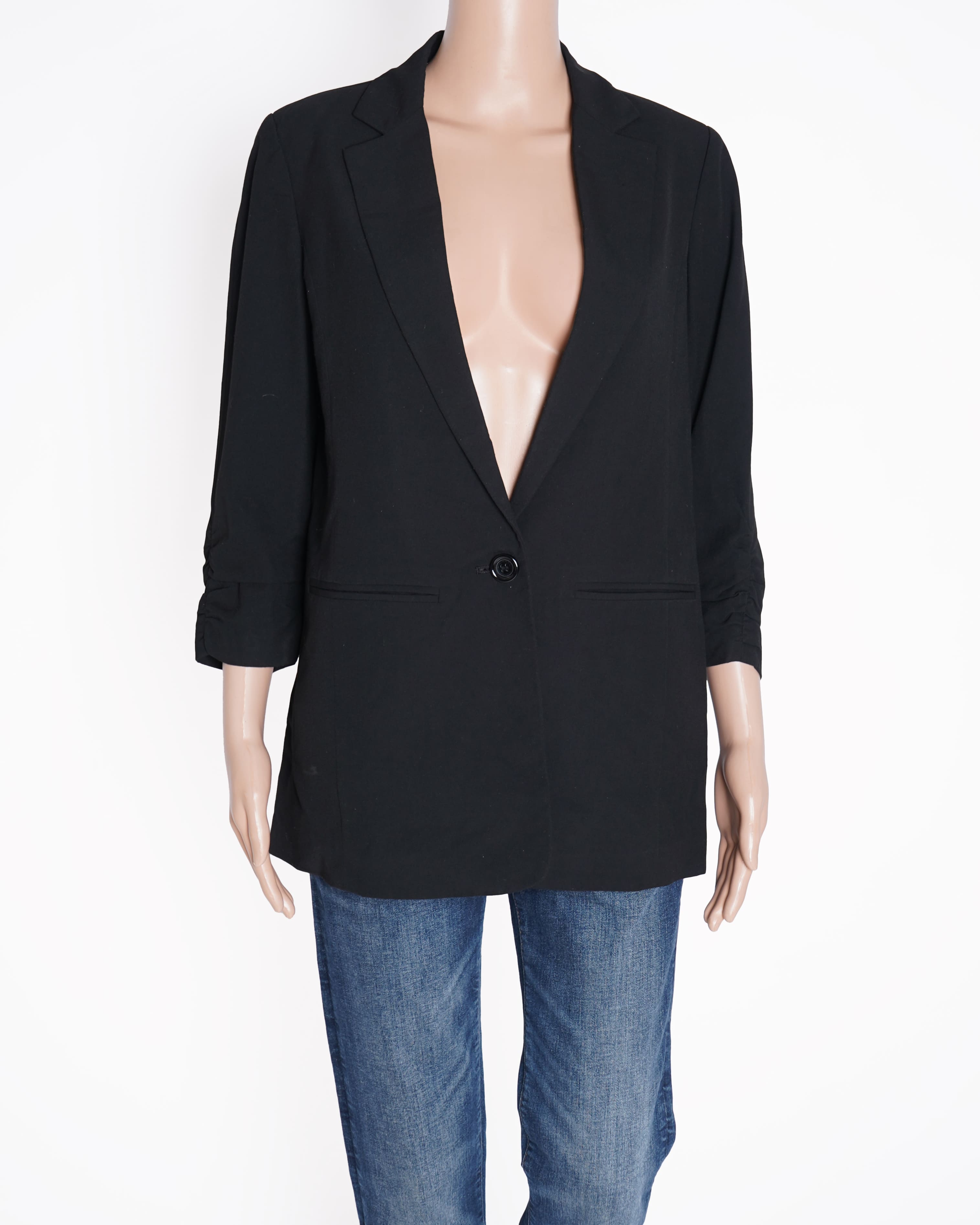 Michael Kors Women's Single Breasted Blazer In Black