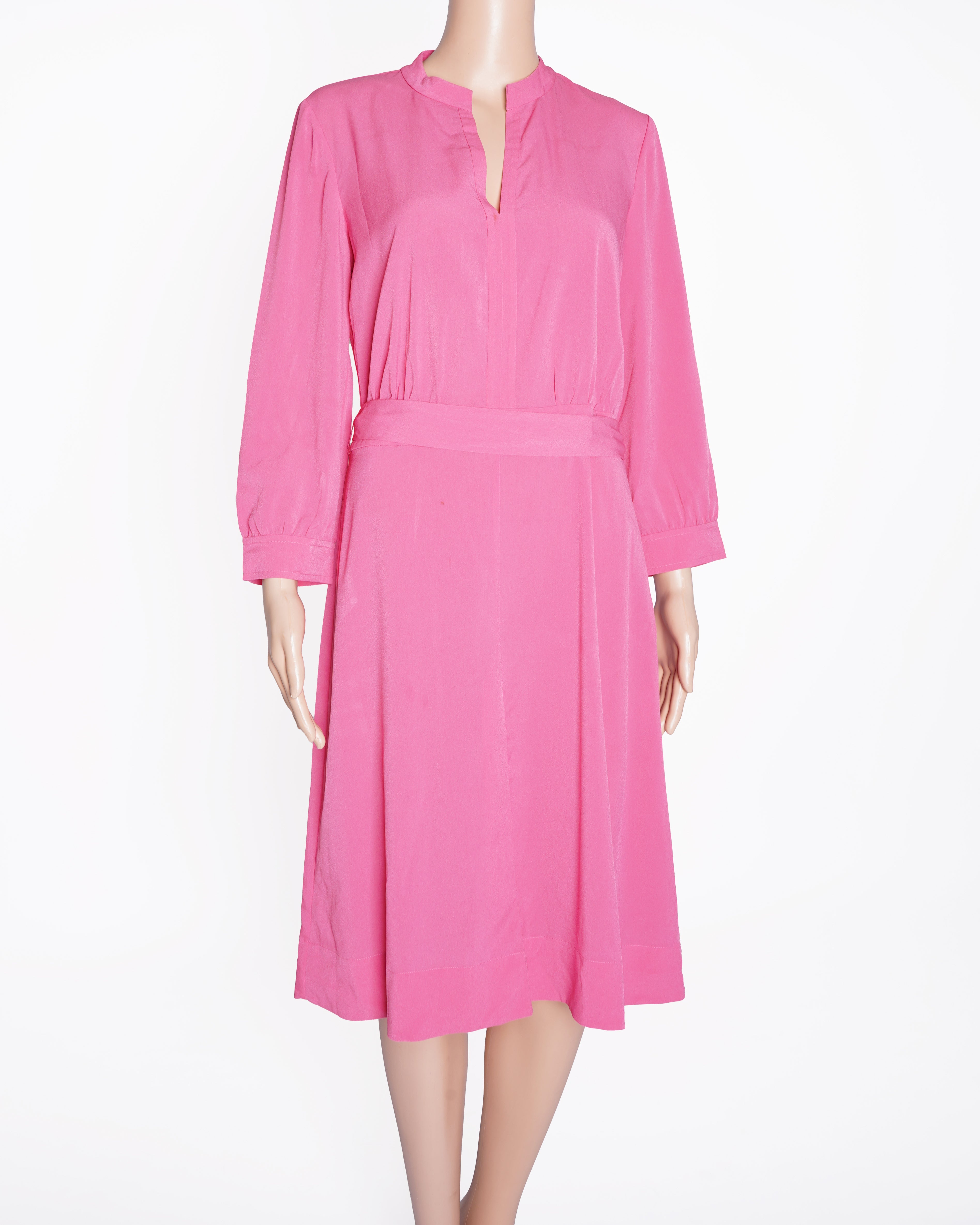 Tory Burch Front Slit Dress In Pink