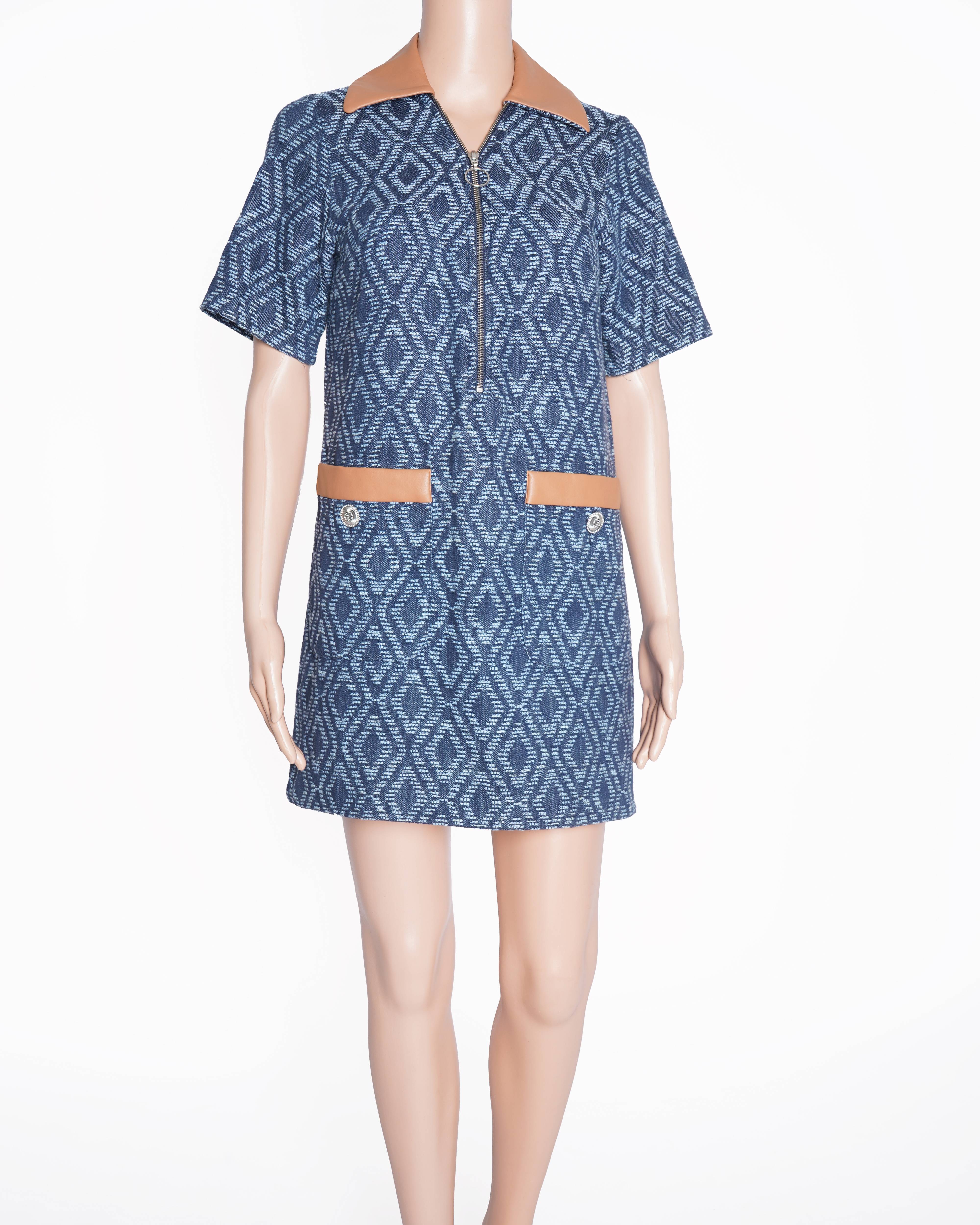Maje denim T-shirt dress