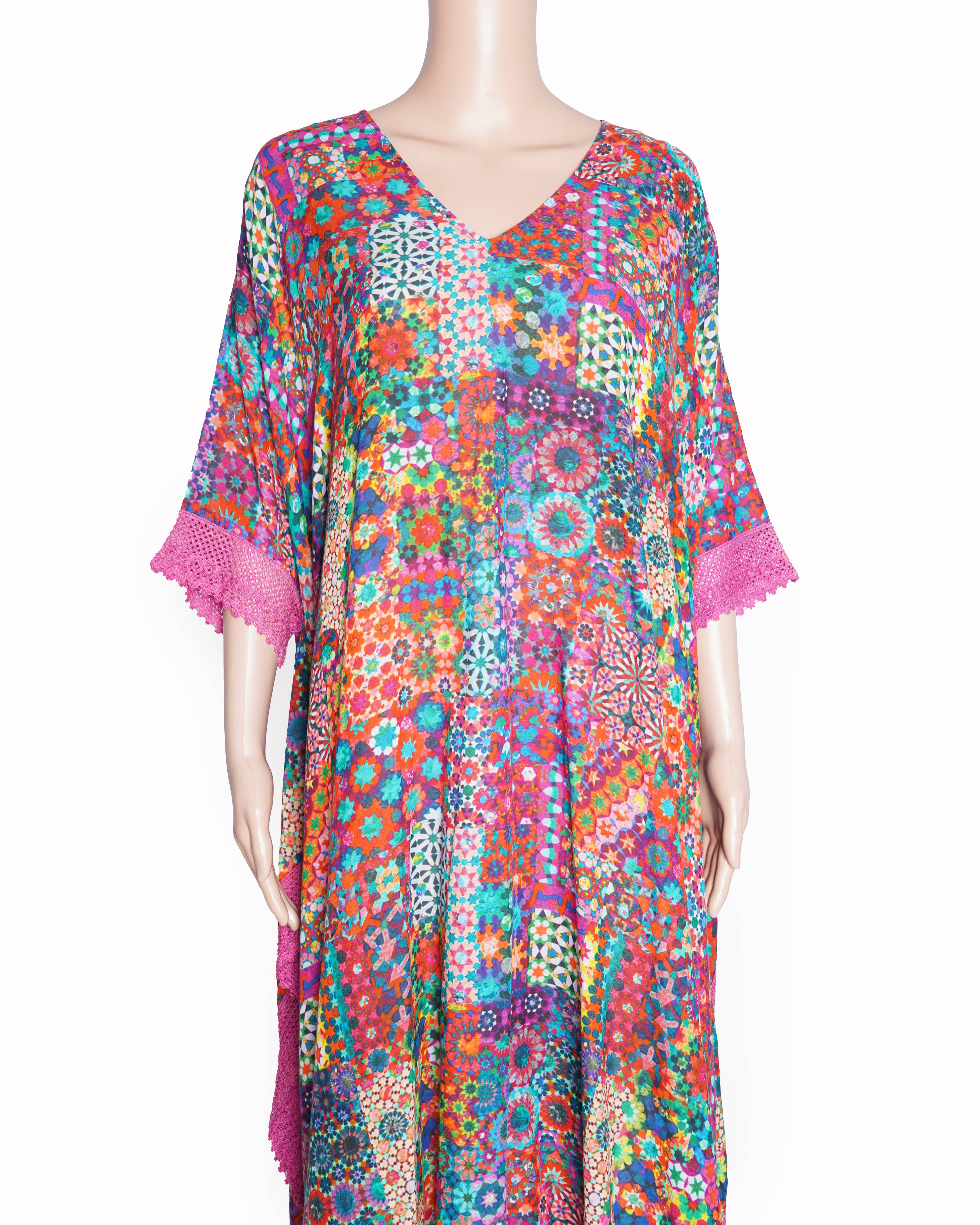 New Varun Bahl multicolor kaftan