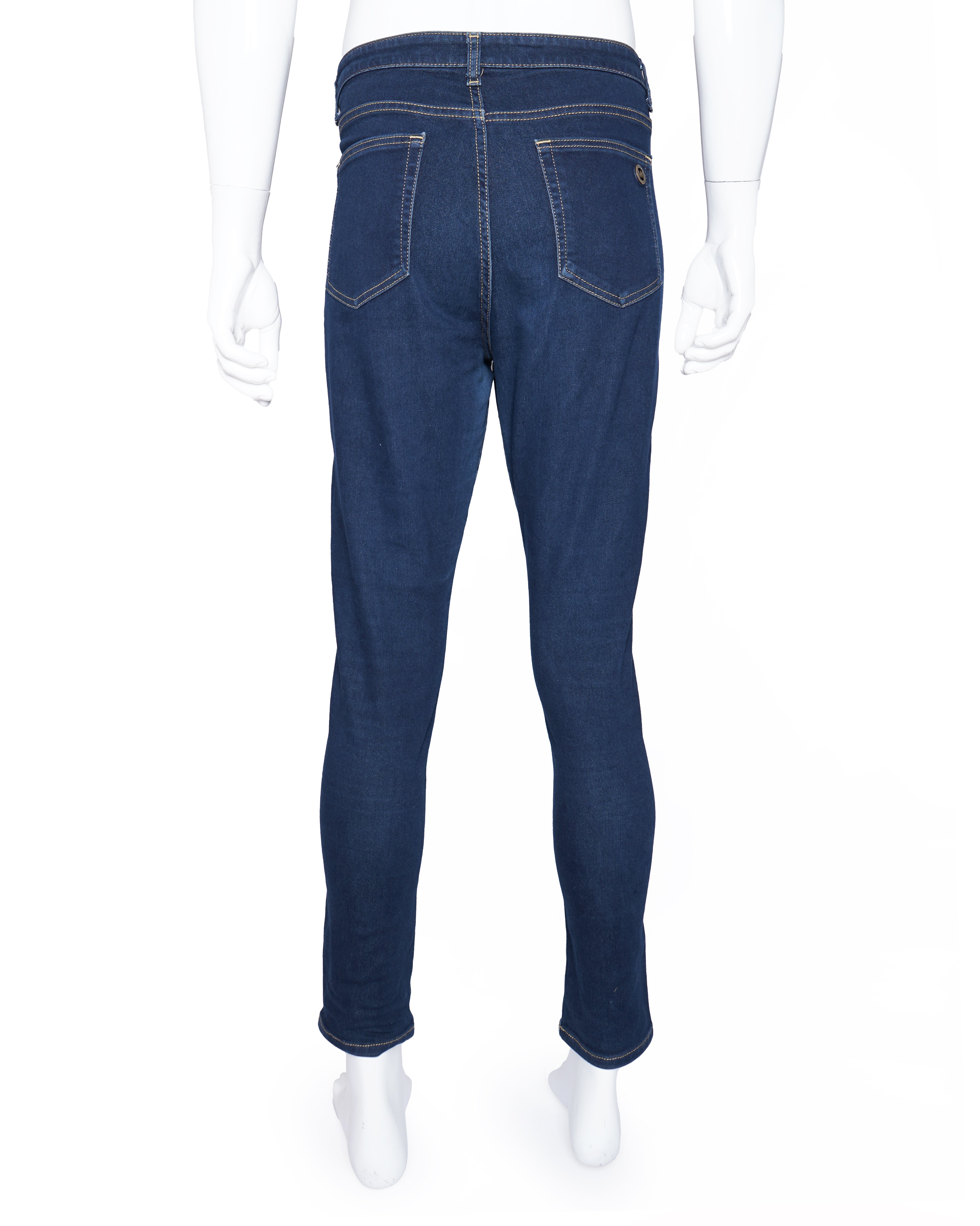 Michael kors mens denim with contrast sticth