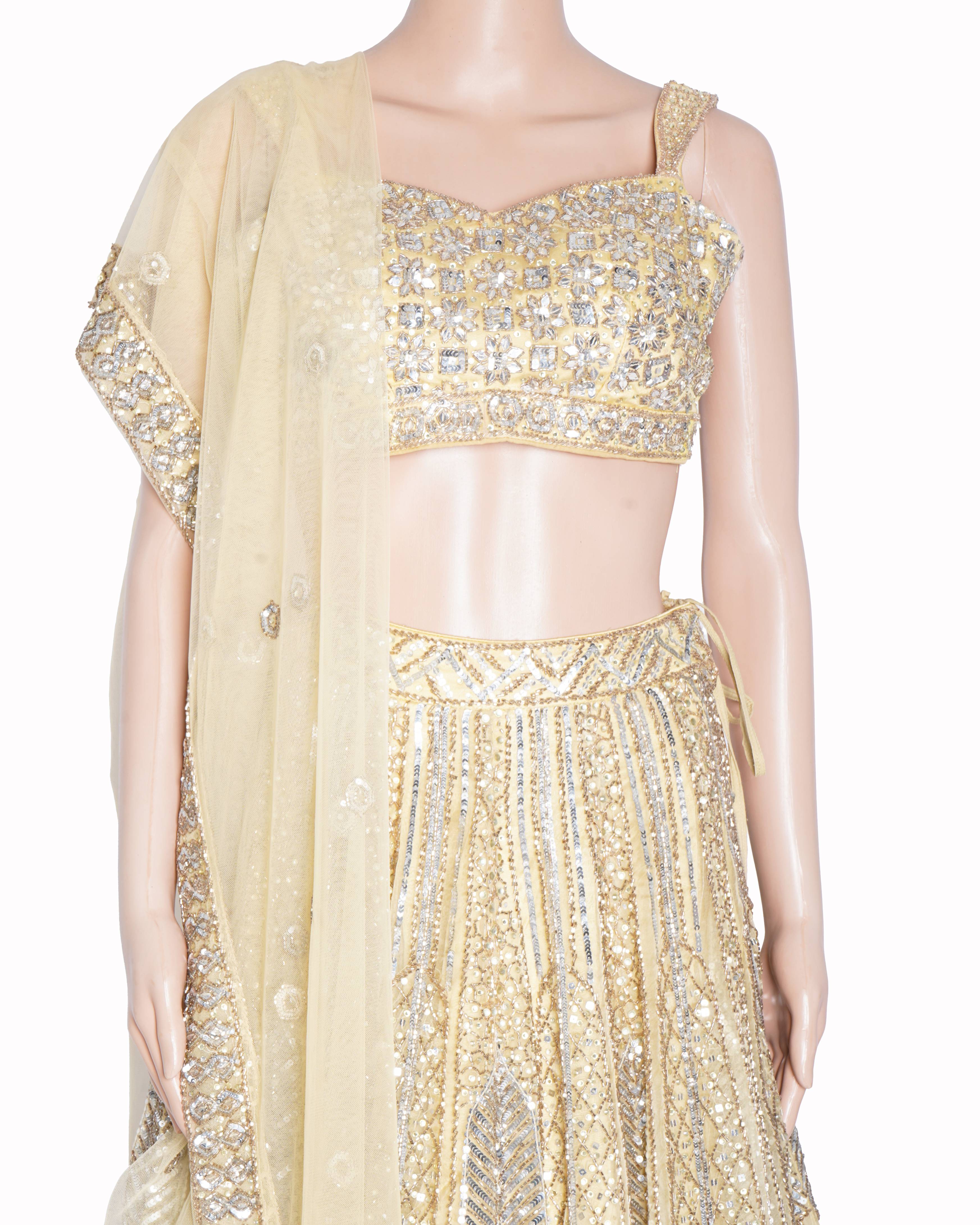 Angad Singh Embroidered Lehenga Set of 3