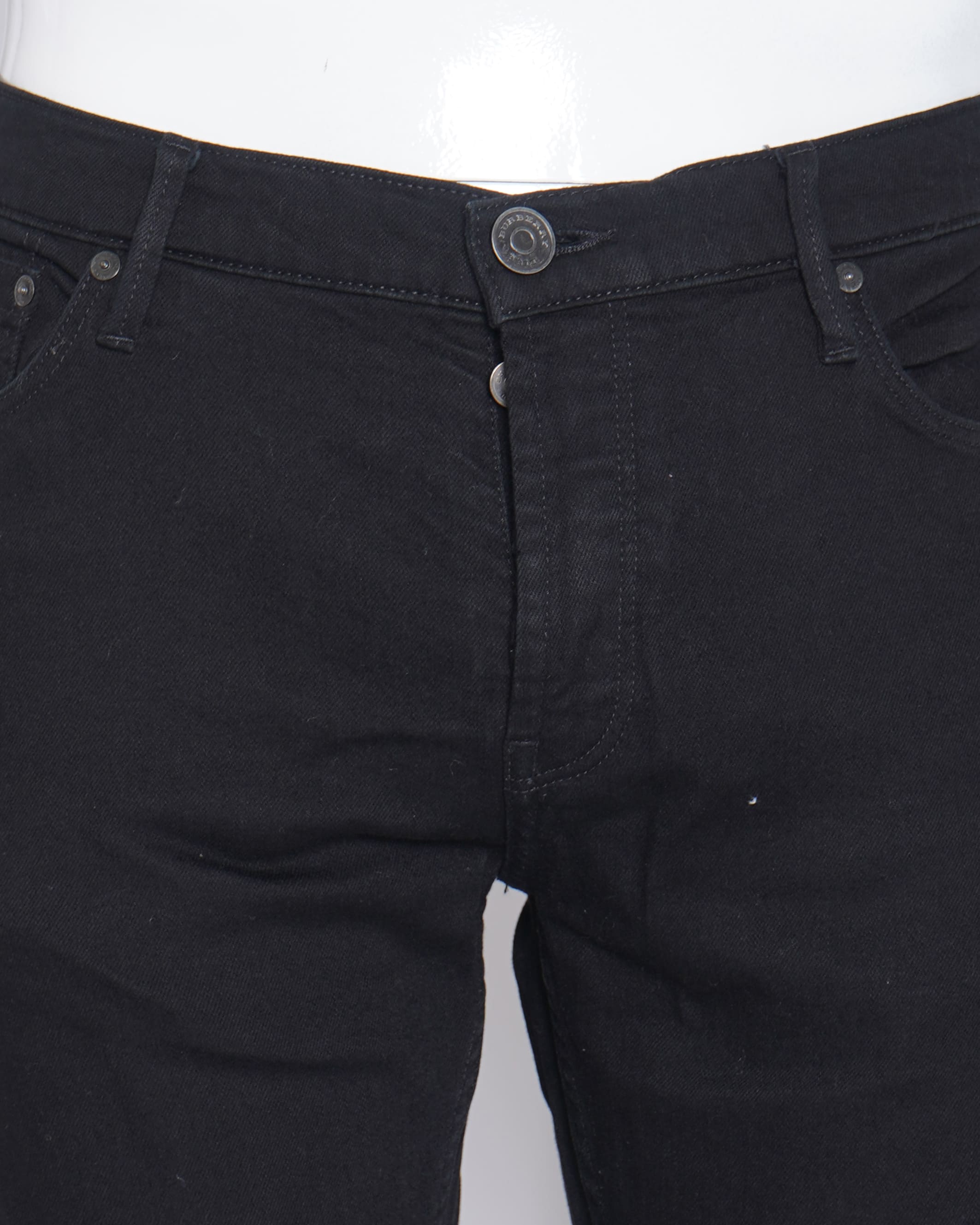 Burberry brit black straight fit jeans