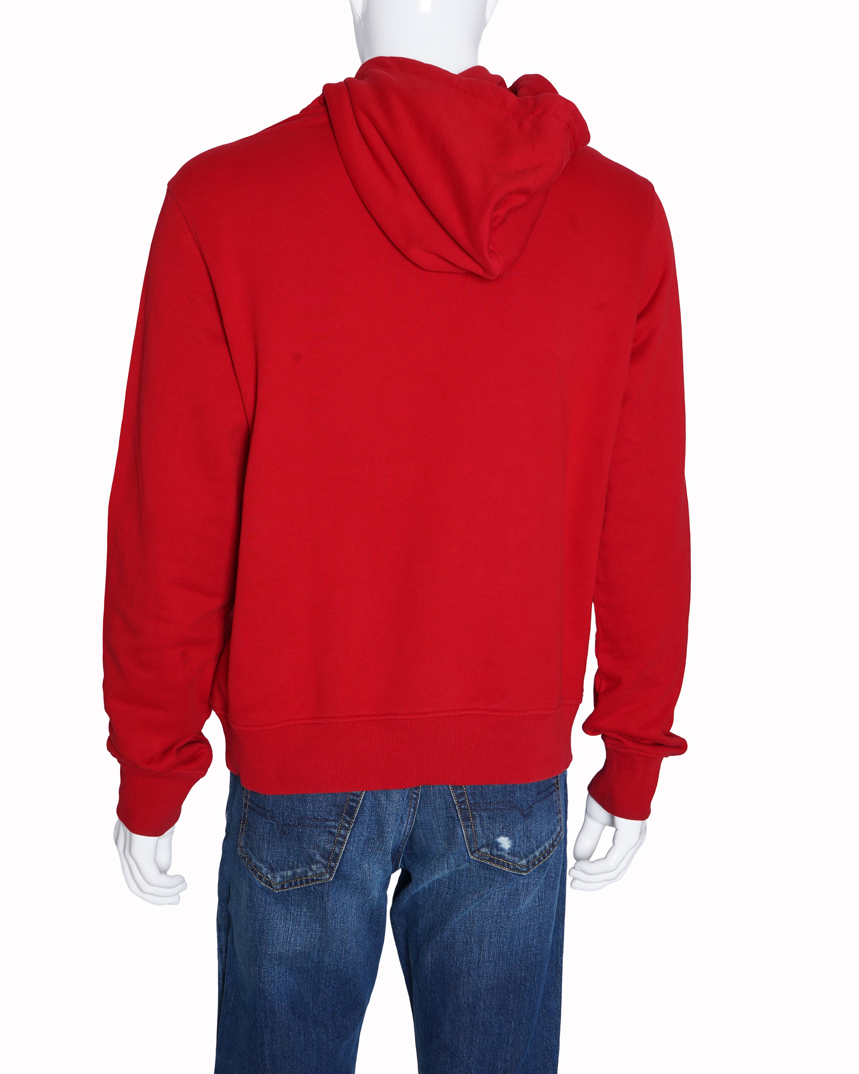 Diesel red hoodie