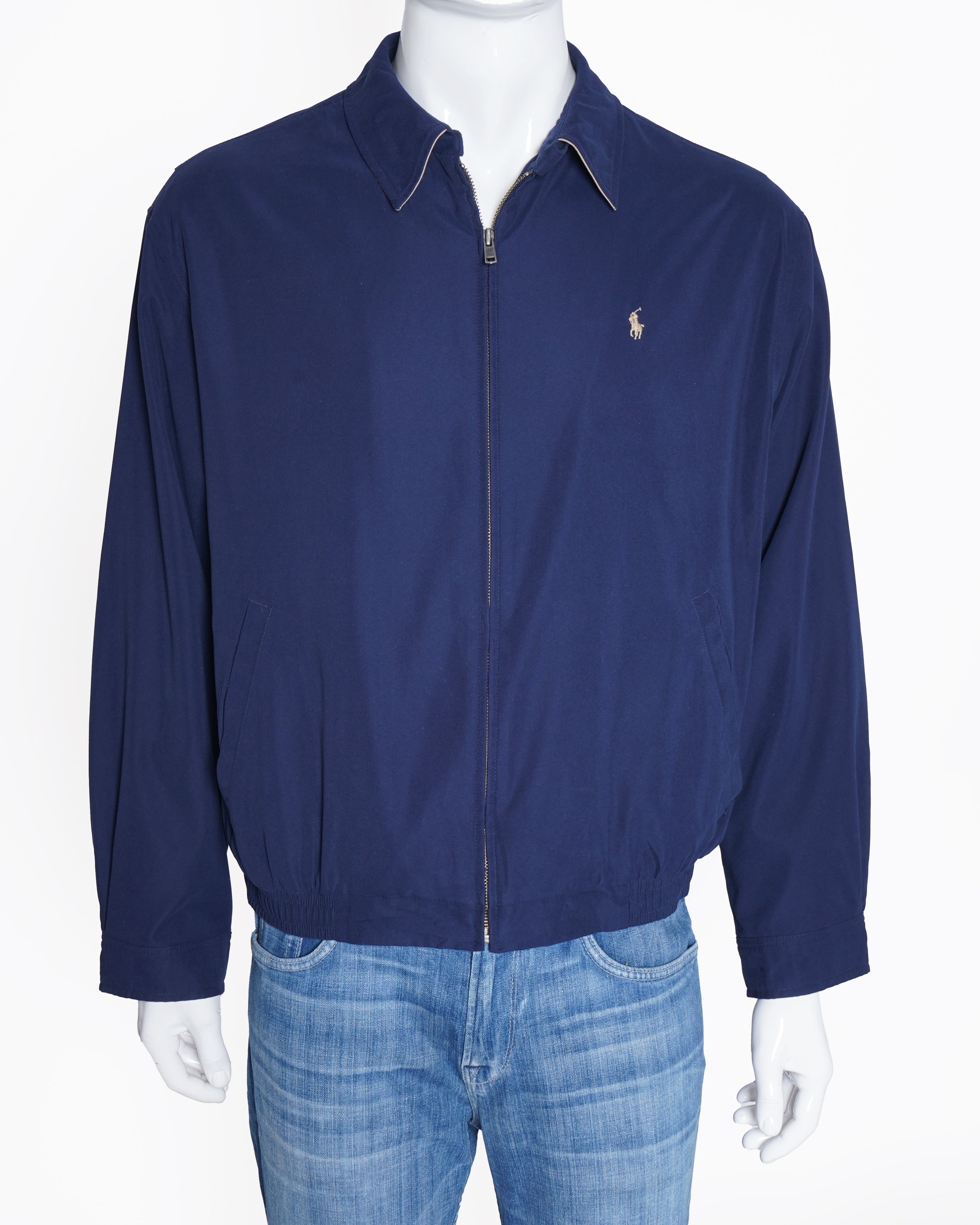 Polo By Ralph Lauren Men's Zipper Jacket In Blue