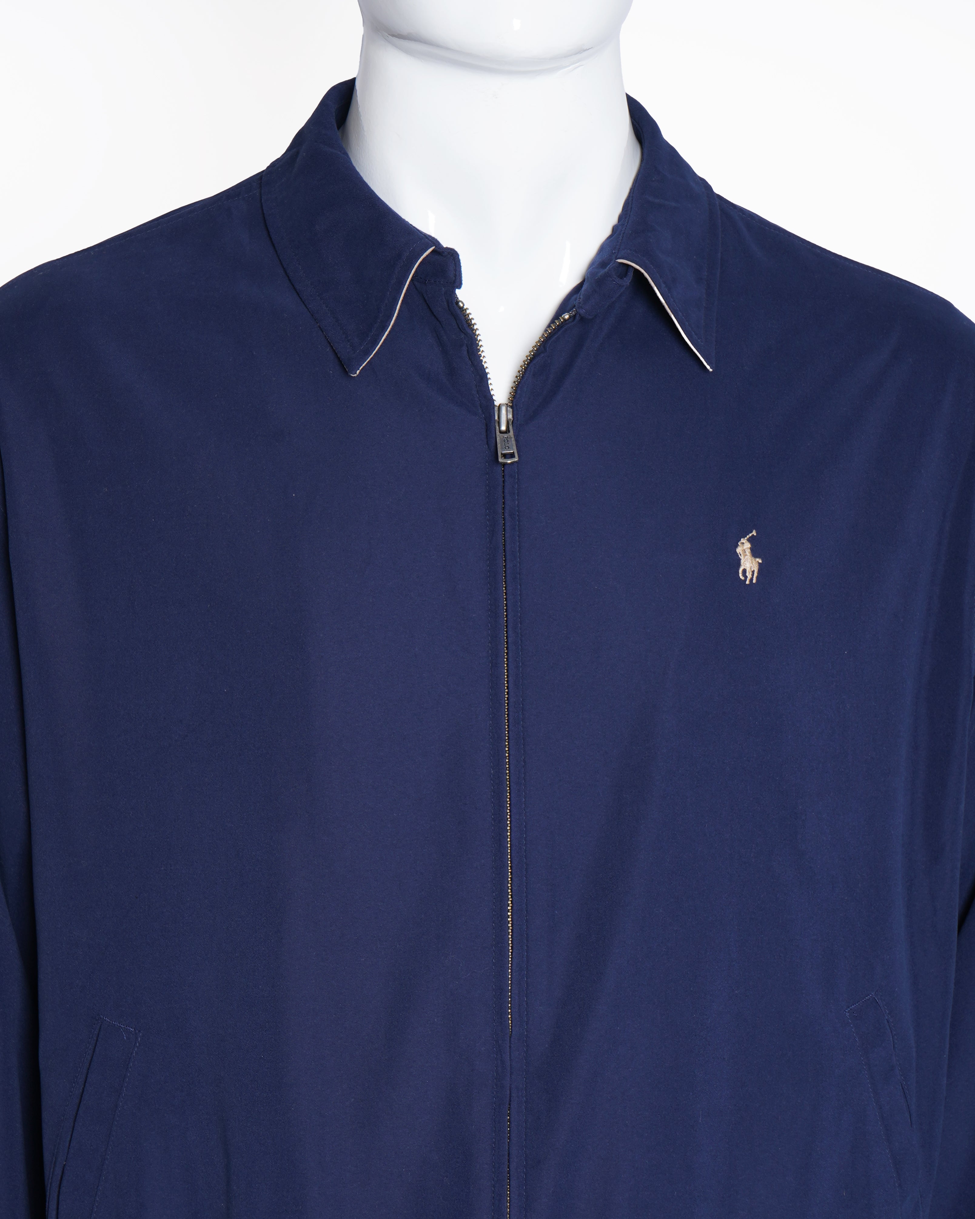 Polo By Ralph Lauren Men's Zipper Jacket In Blue