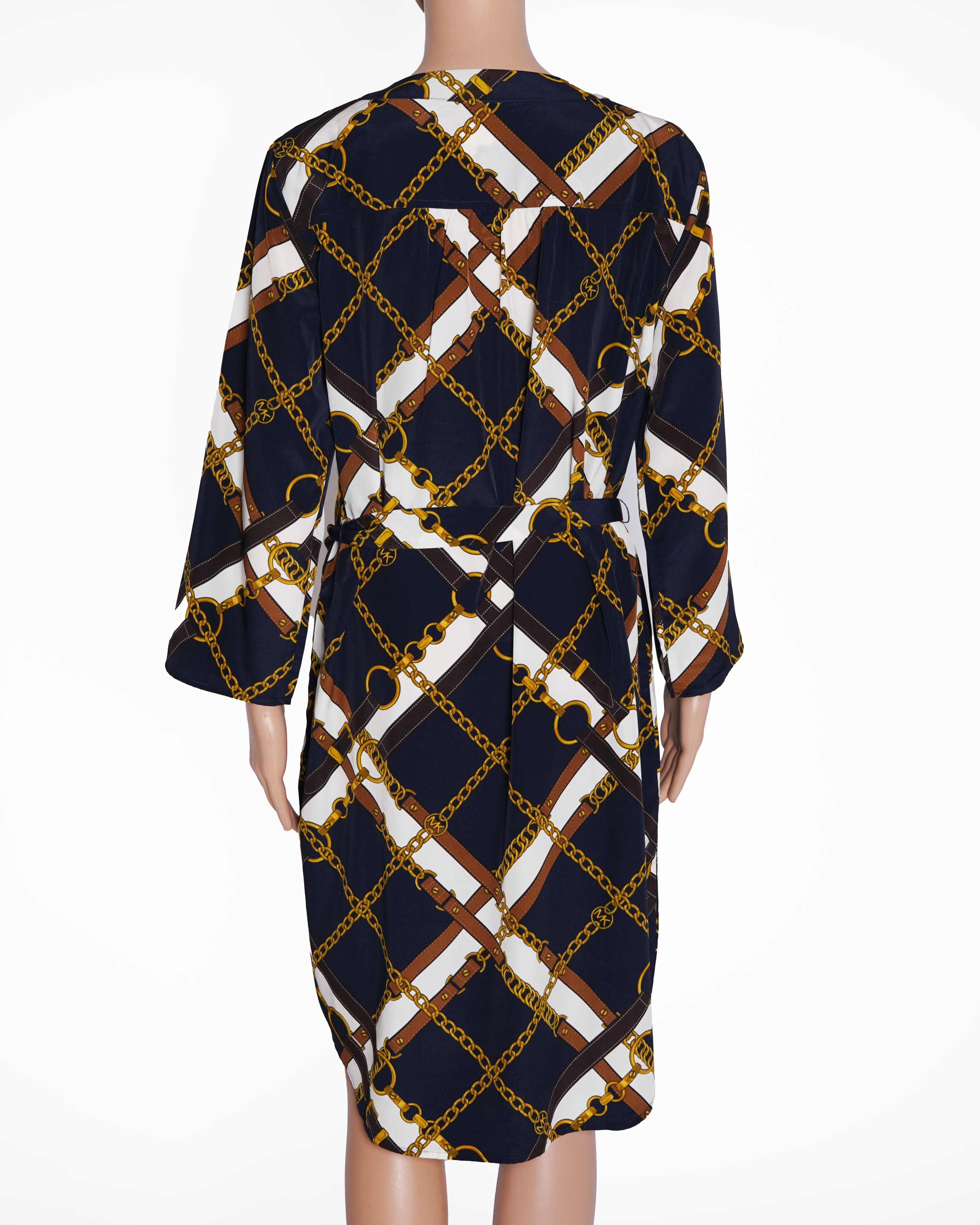 Michael kors Multicolour printed dress with belt
