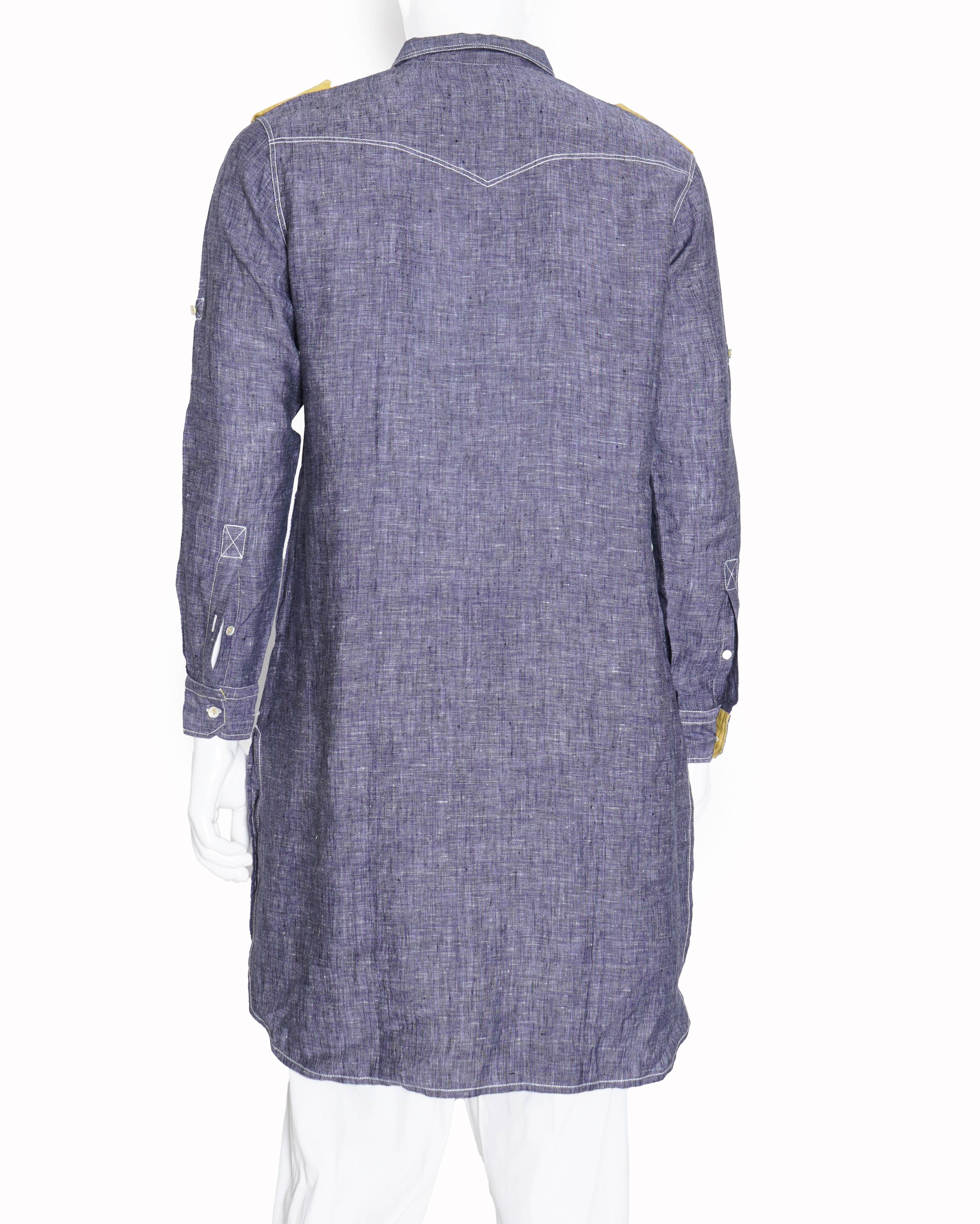 Divyam mehta denim kurta