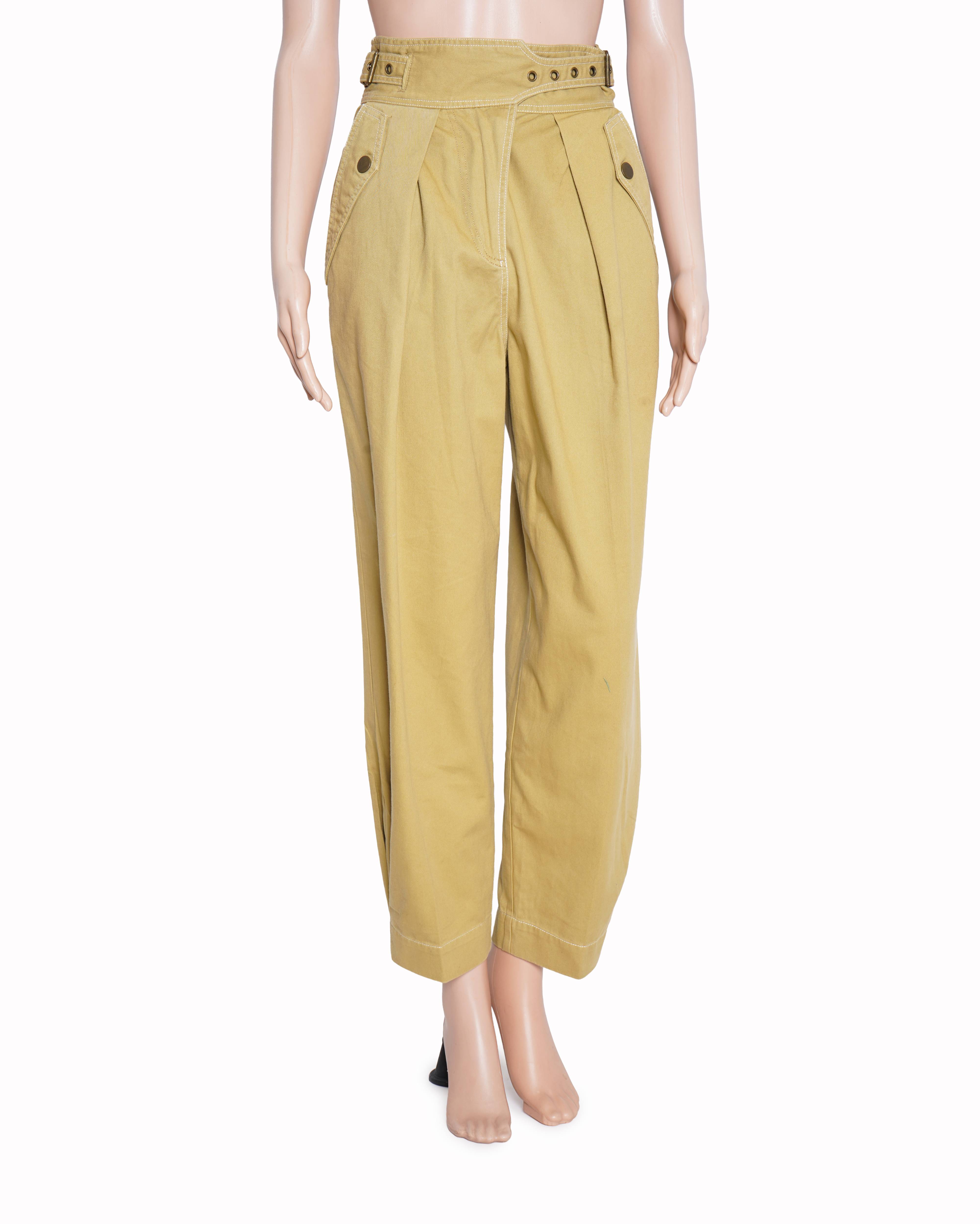 Ulla Johnson mustard yellow pants