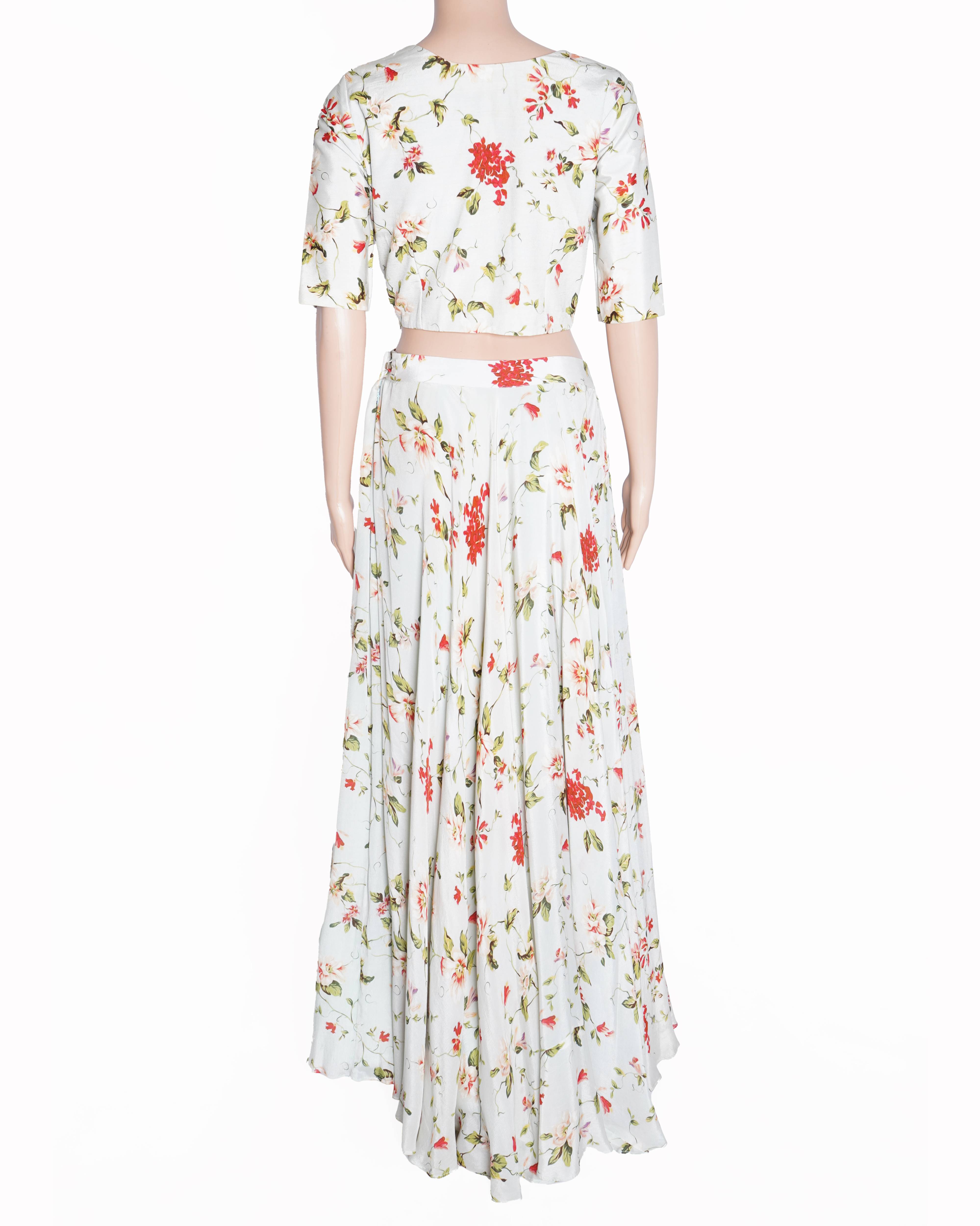 Archana shah floral embroidered lehenga set