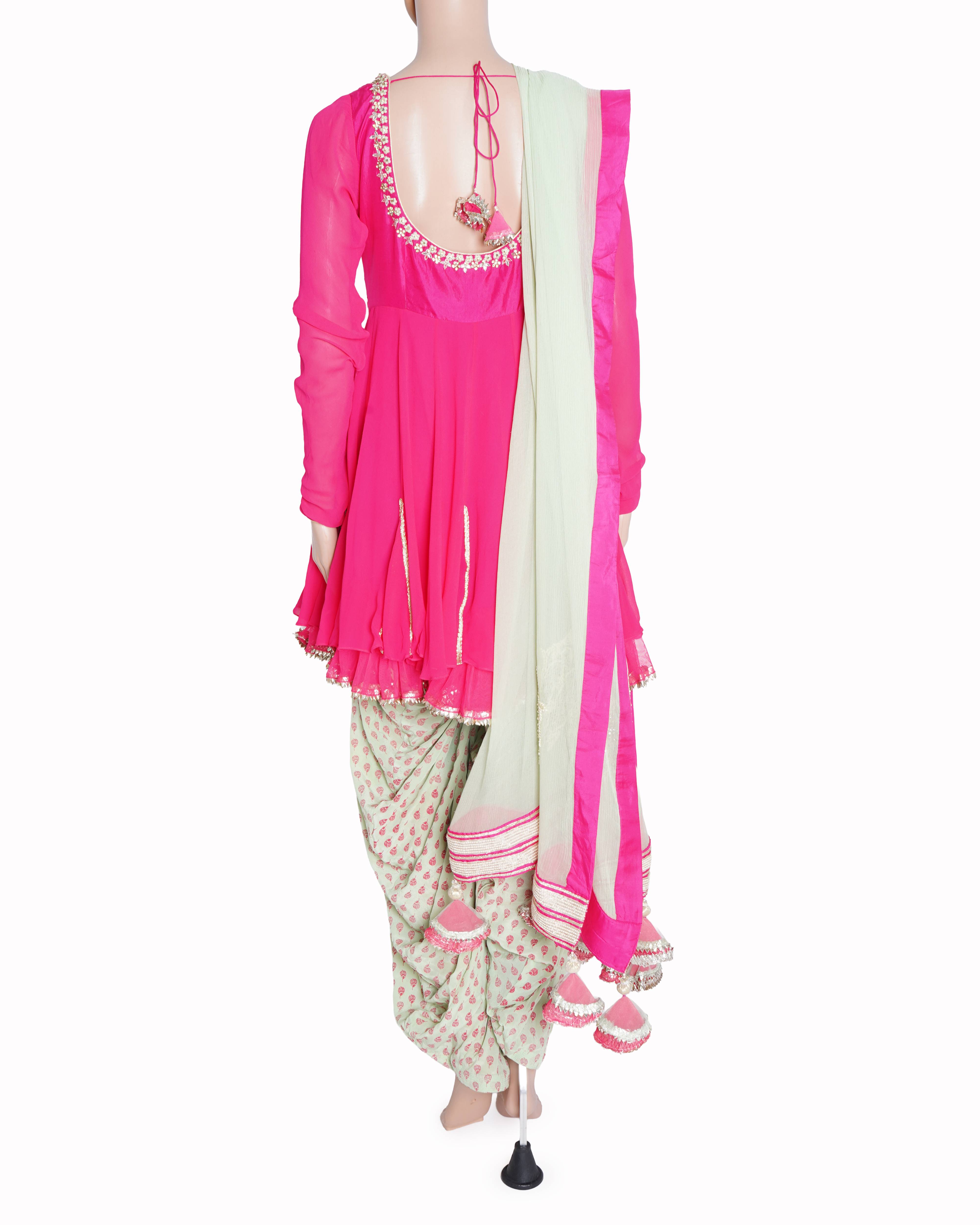 Nikasha salwar and pant suit Set Of 3