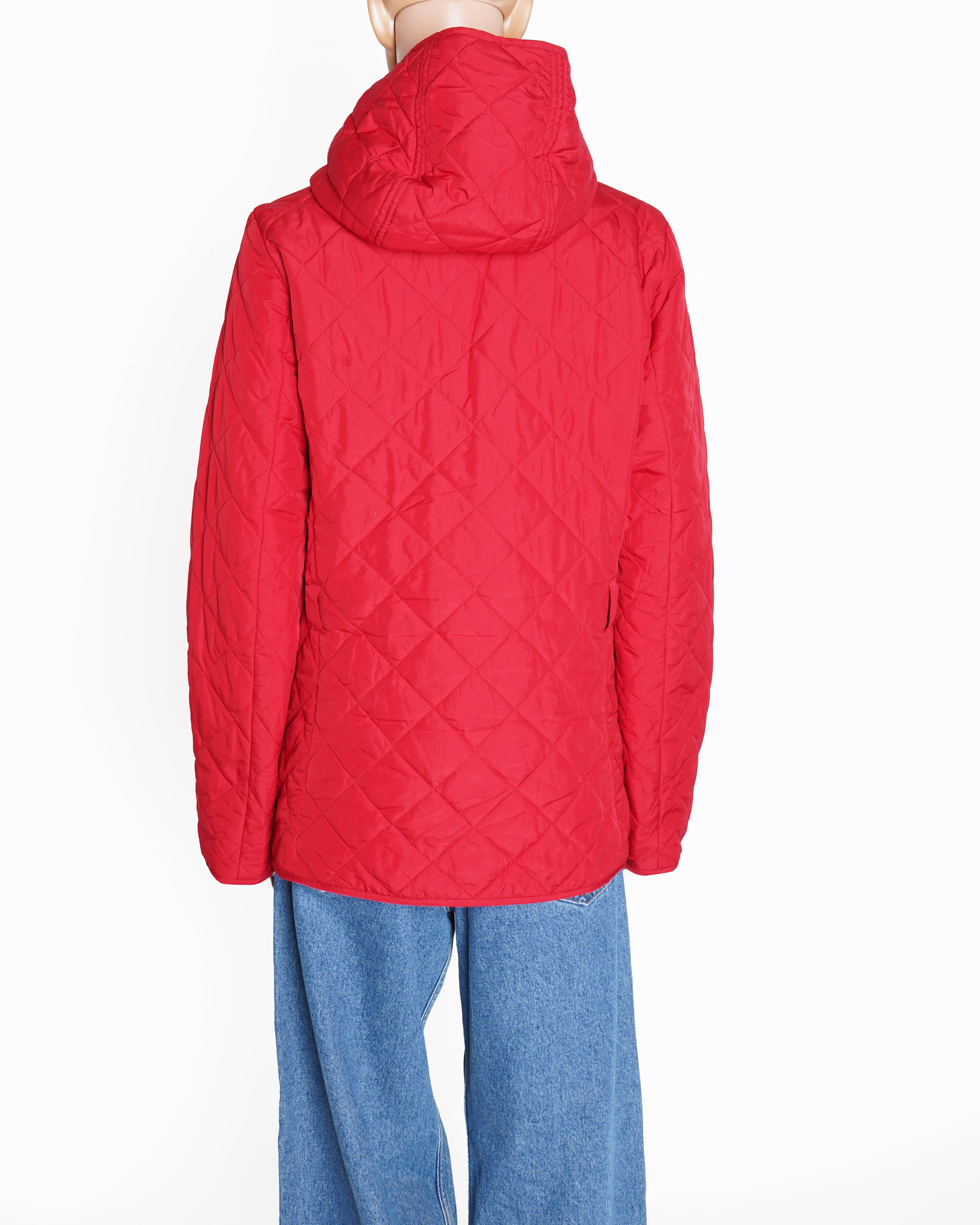 Lauren By Ralph Lauren Red Overcoat