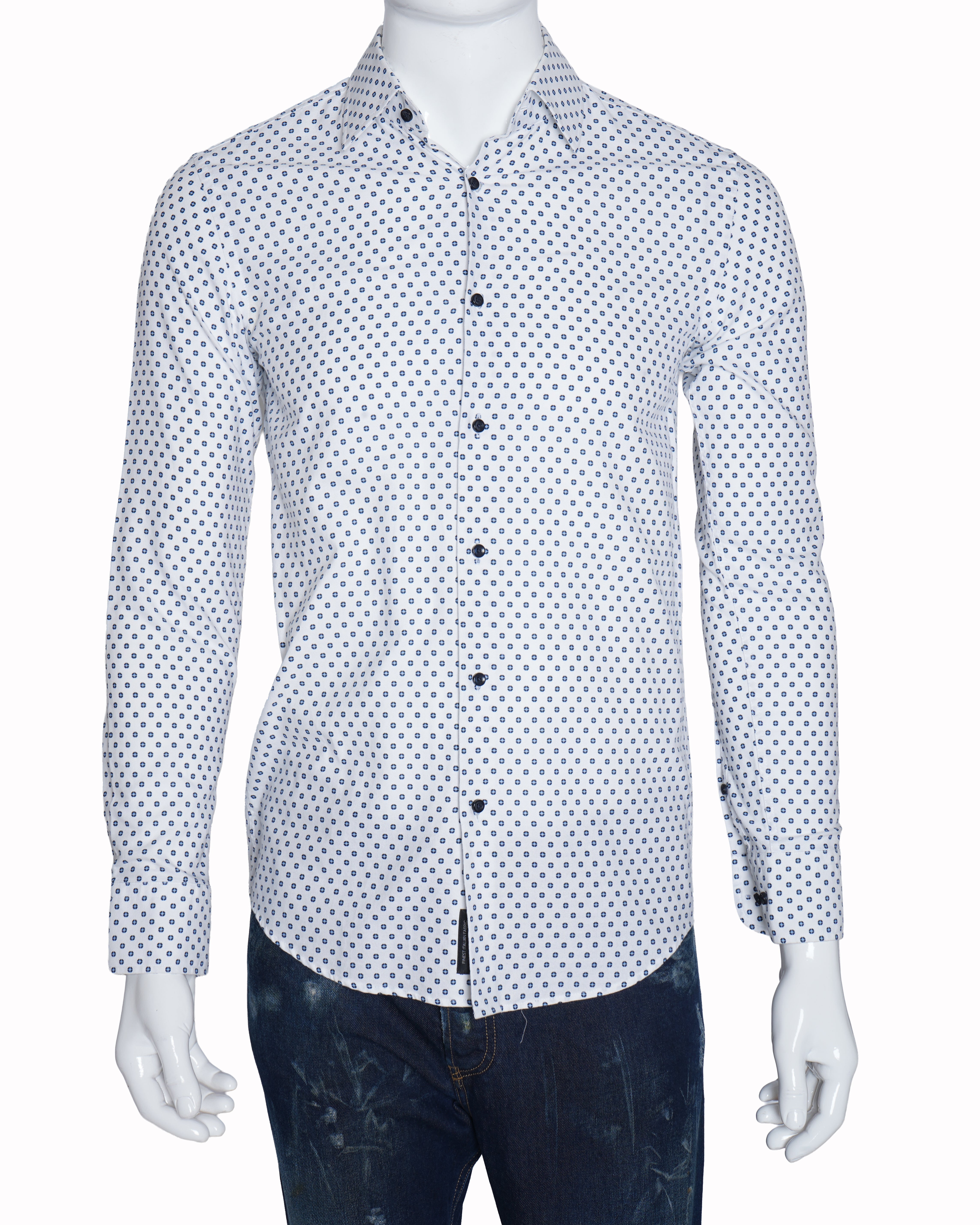 Boss Smil Fit printed shirt