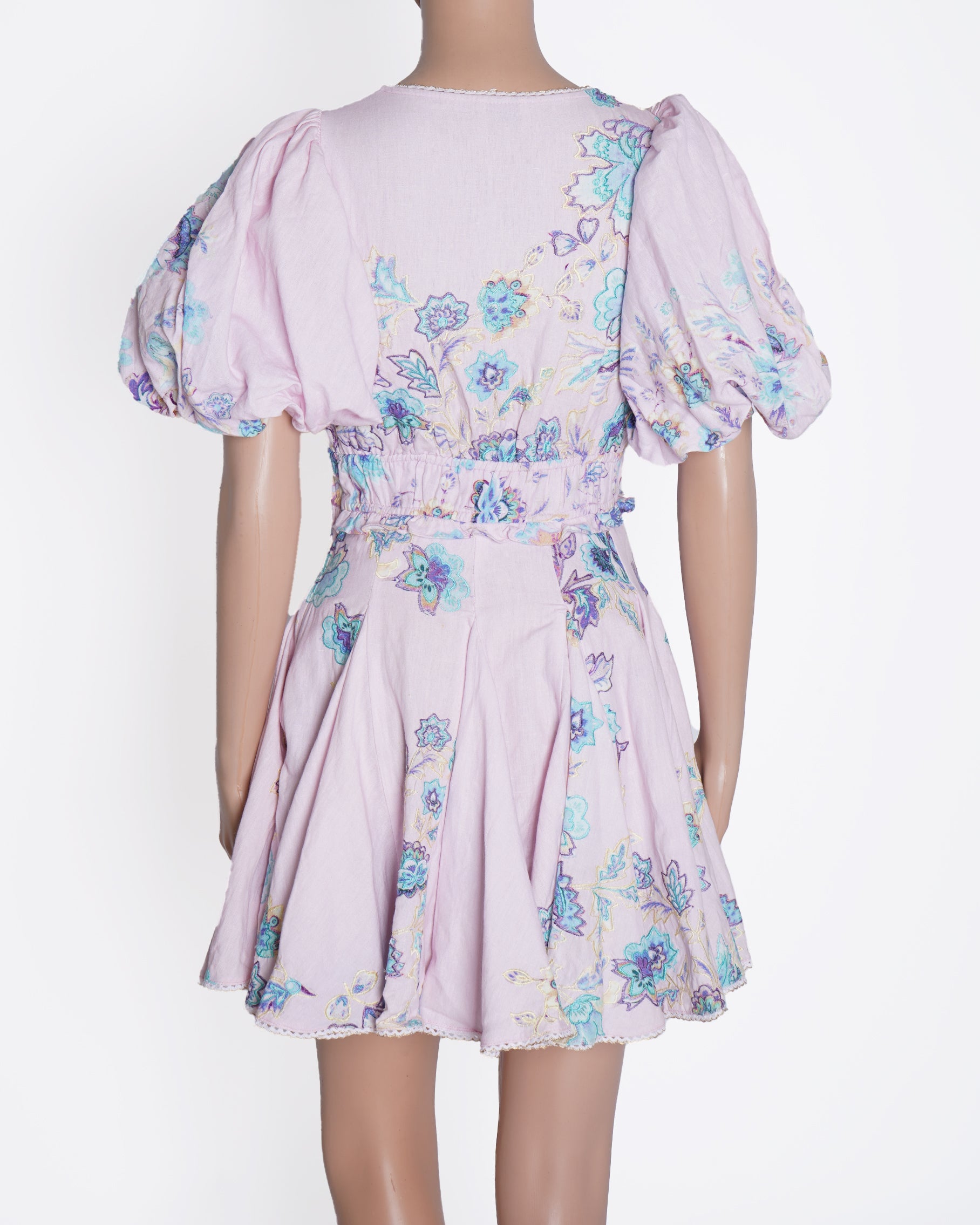 Hemant and Nandita floral print mini dress