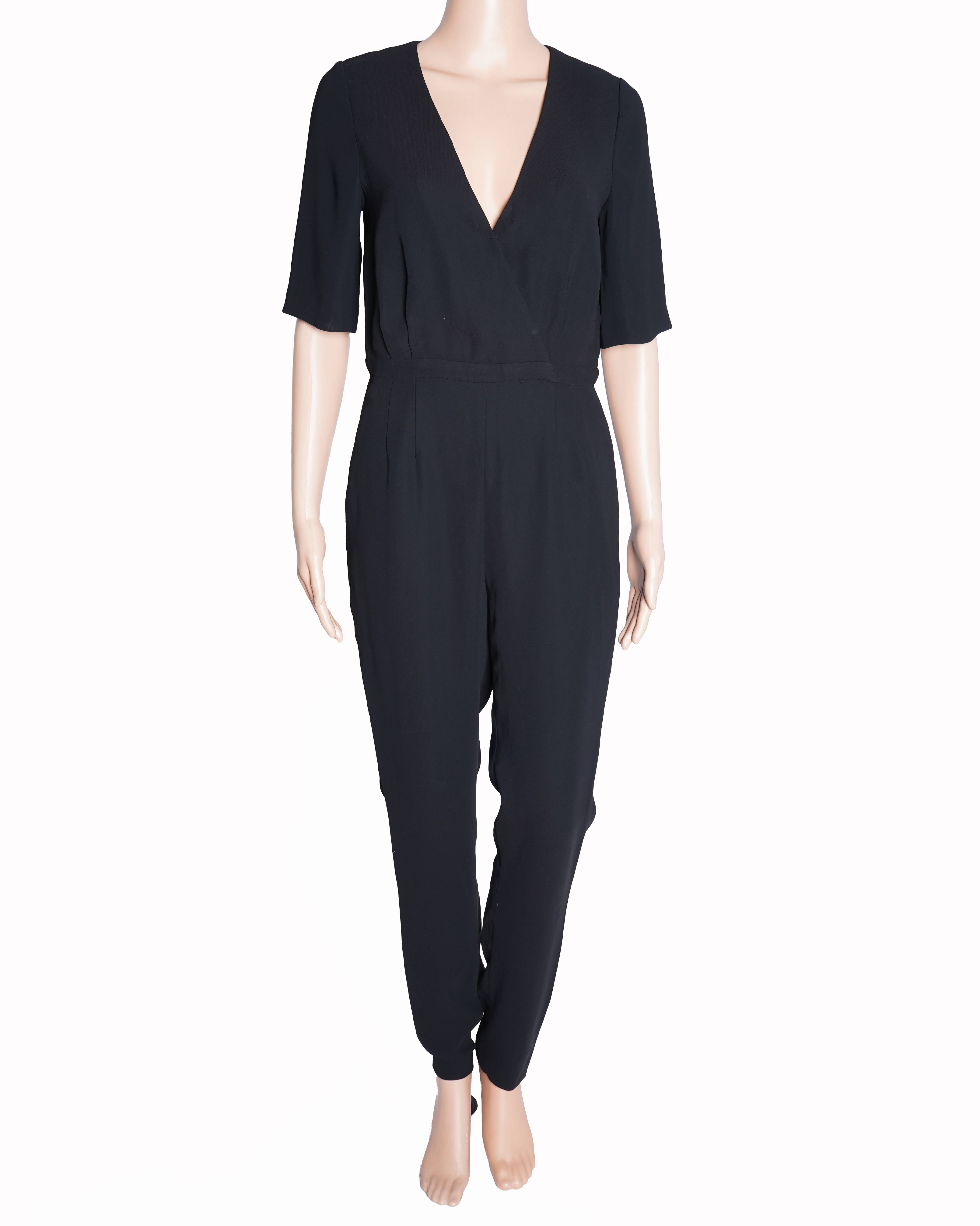 Reiss black jumpsuit