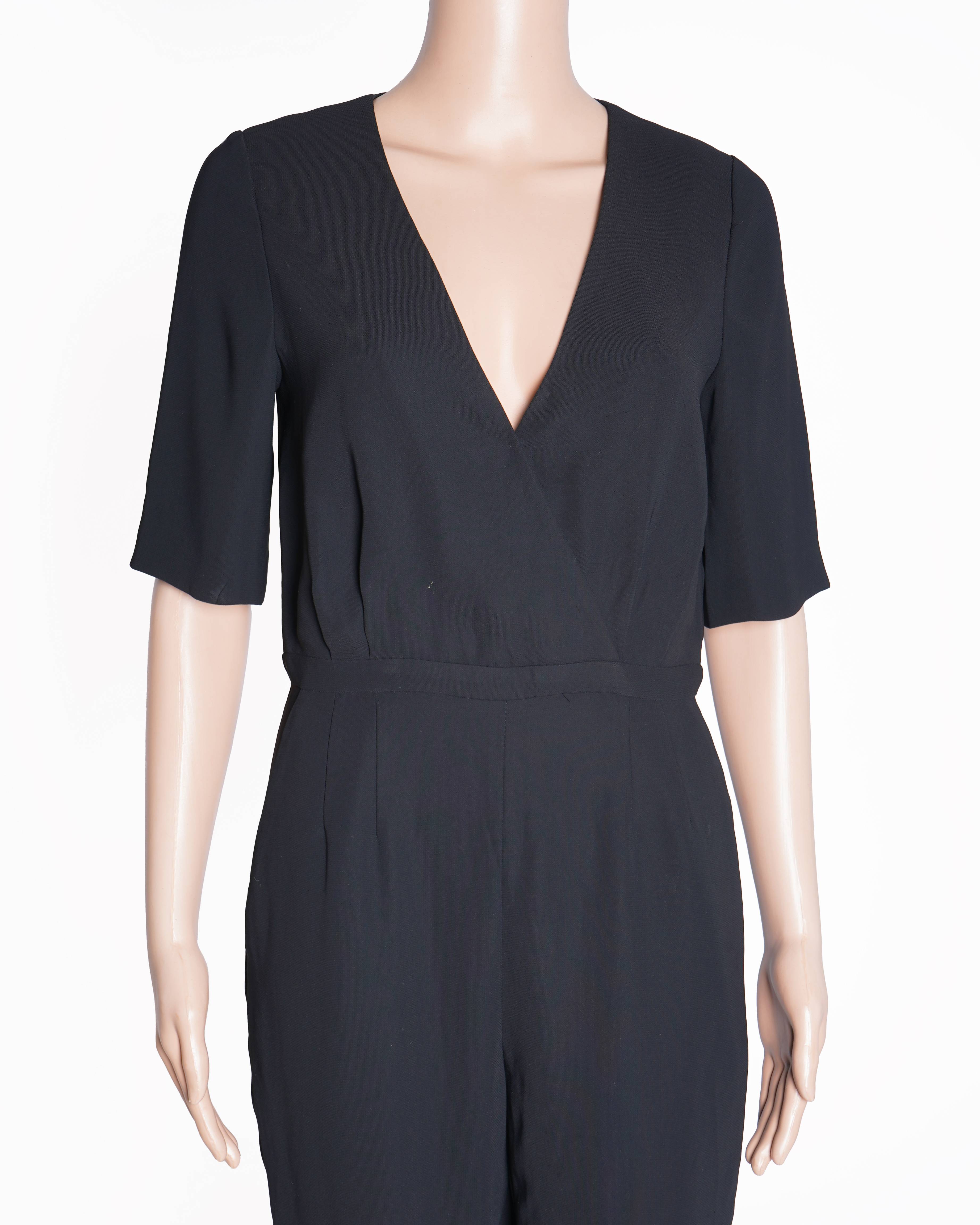 Reiss black jumpsuit