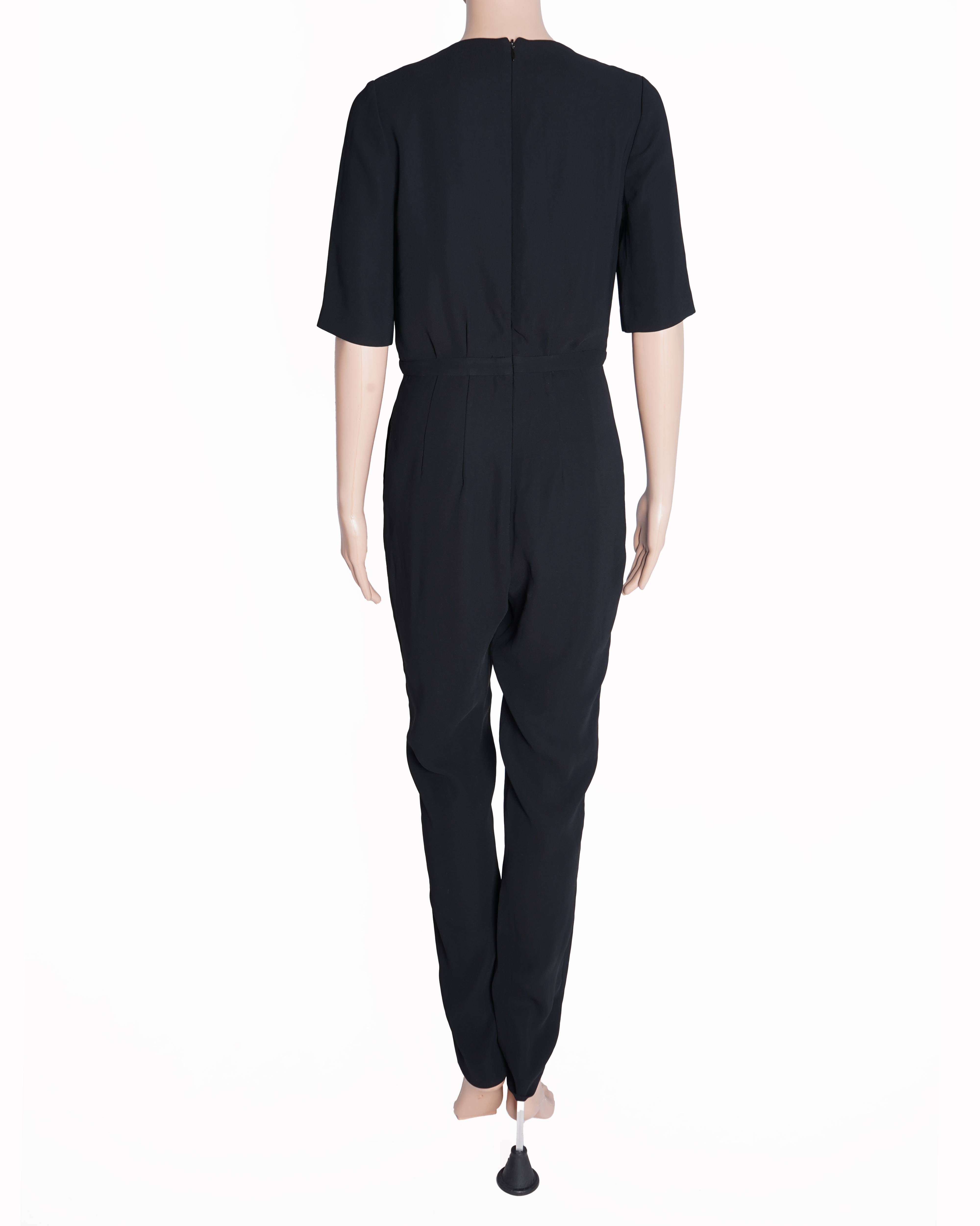 Reiss black jumpsuit