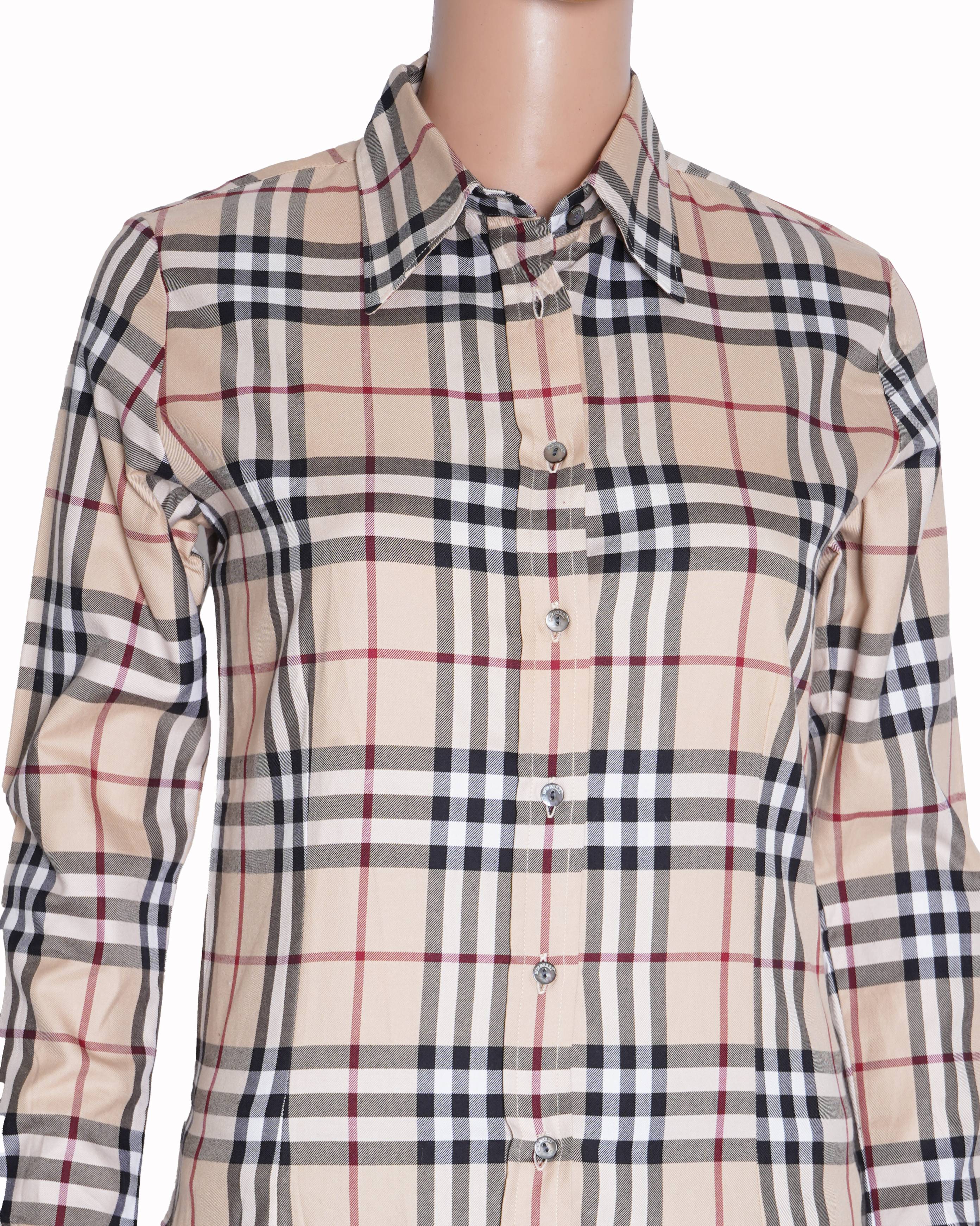 Burberry Women's oversized long sleeves shirt