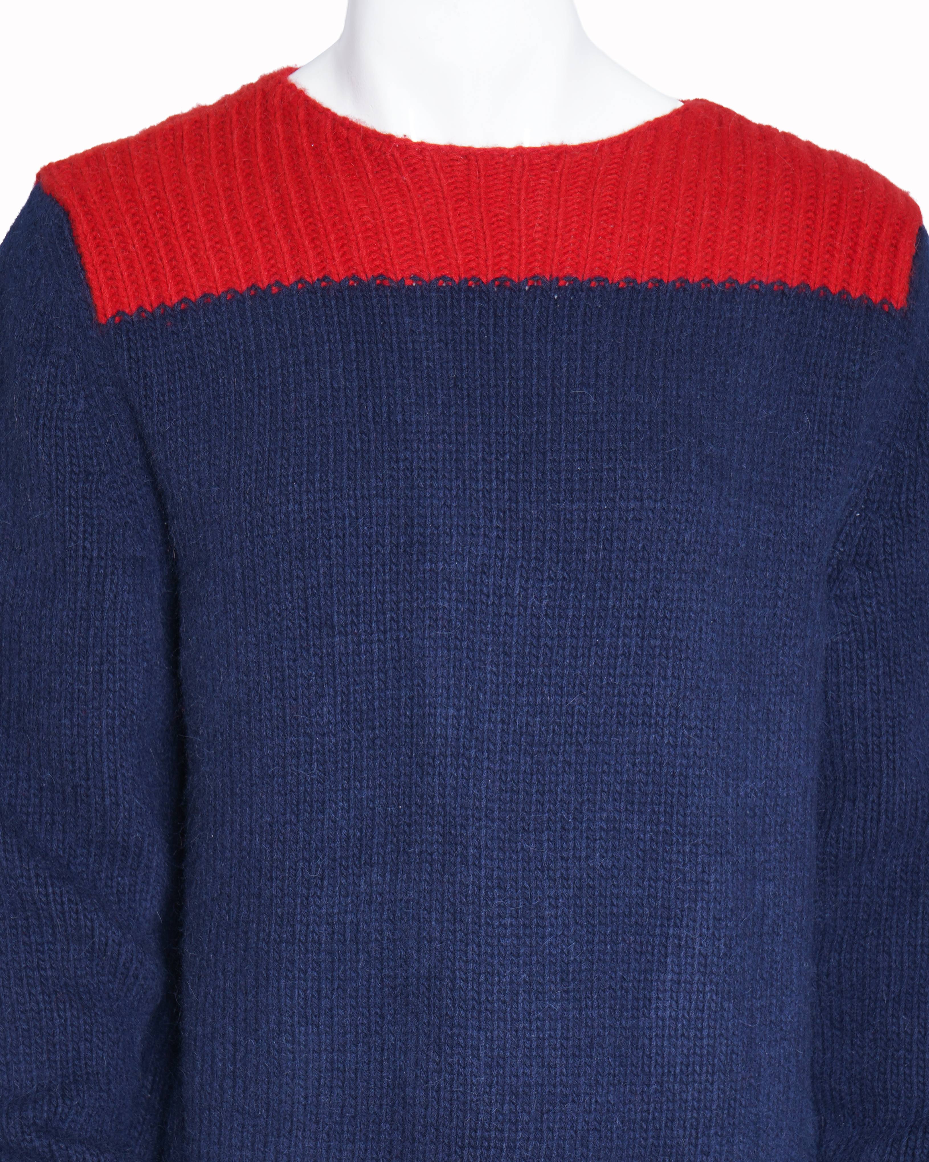Marni colorblock ribbed sweater