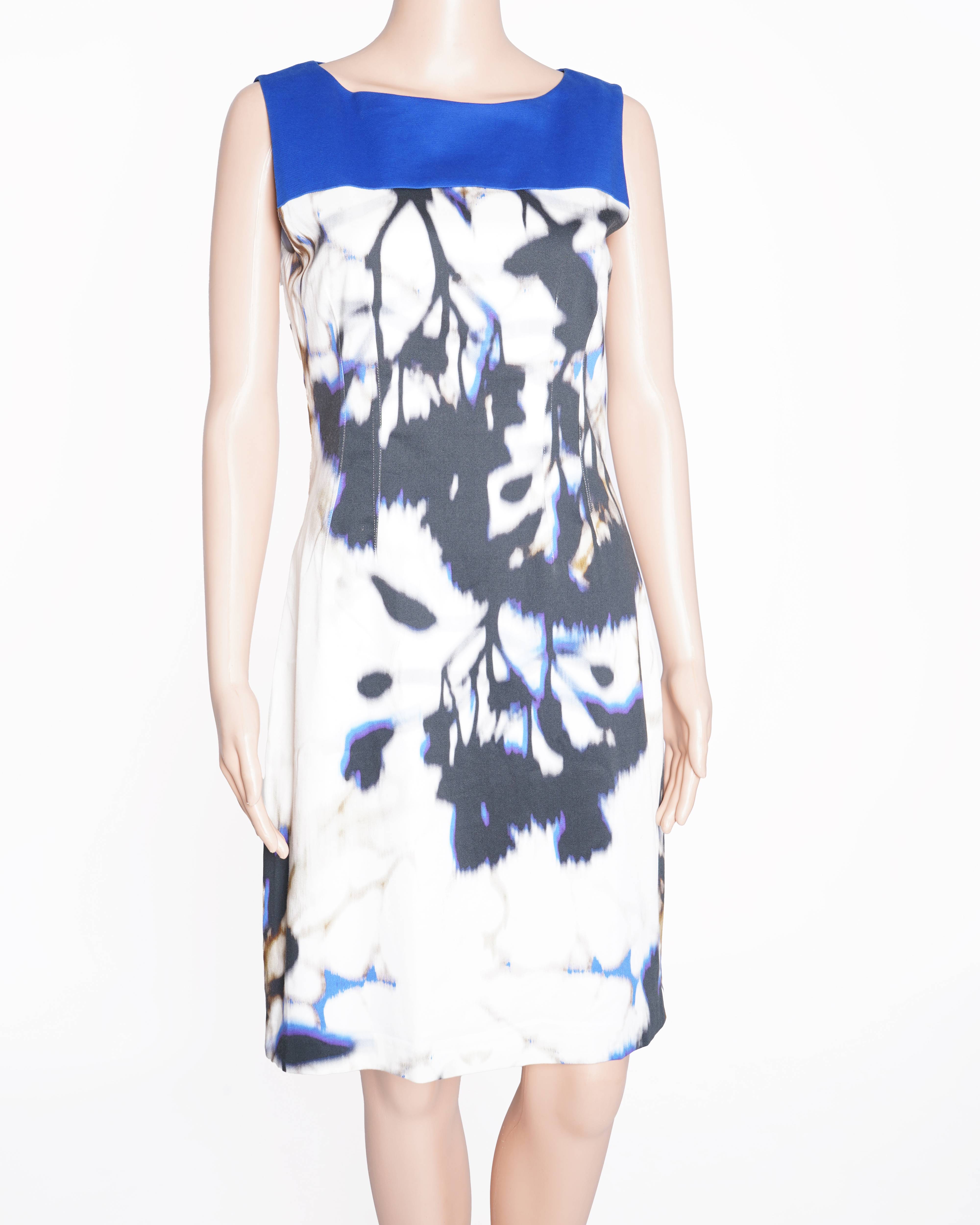 Elie Tahari Printed Sleeveless Dress