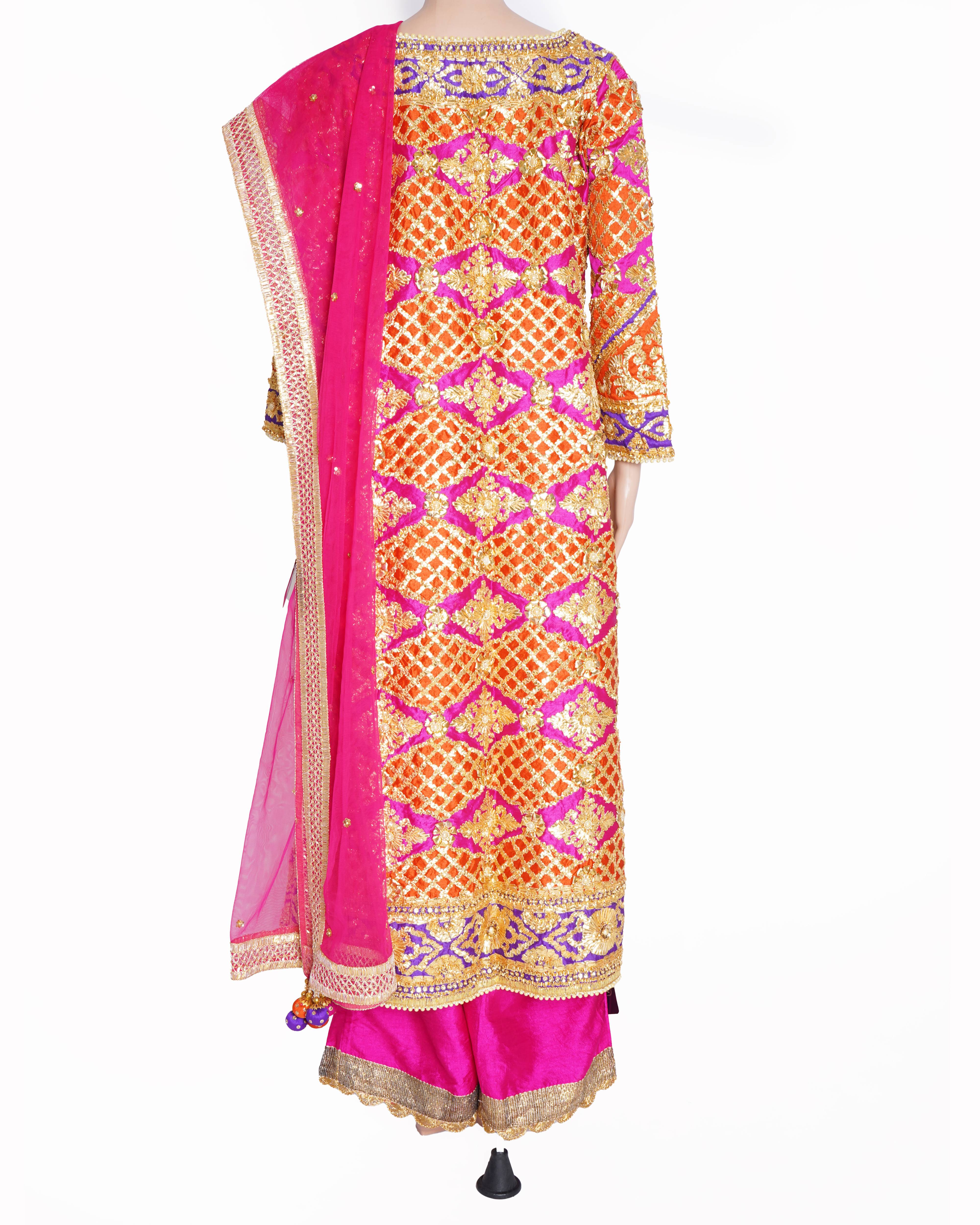 New Preeti S Kapoor Suit Set In Pink