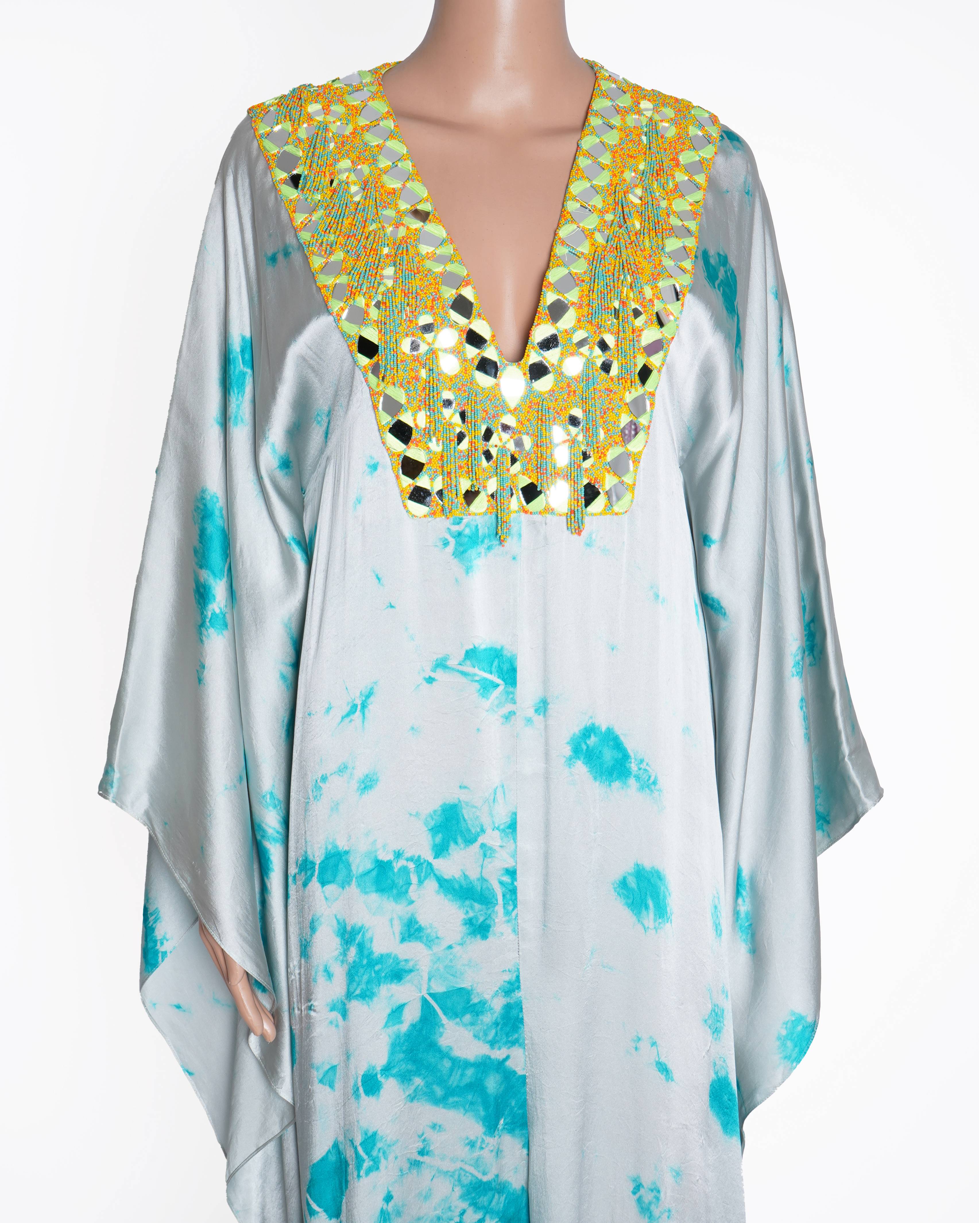 New Akanksha Gajria Dual Aqua Shaded Kaftan