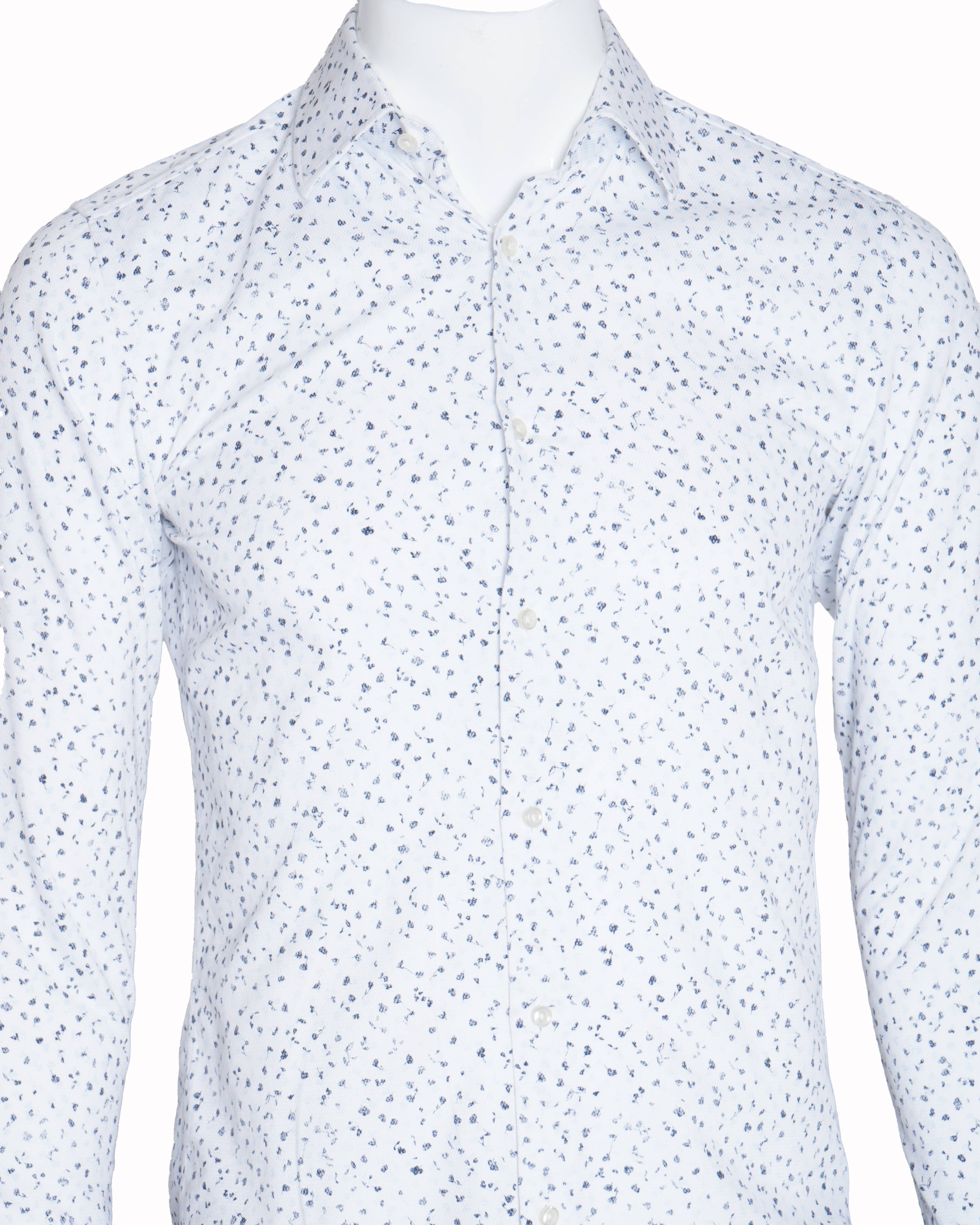Boss Micro-Speckle Print Shirt