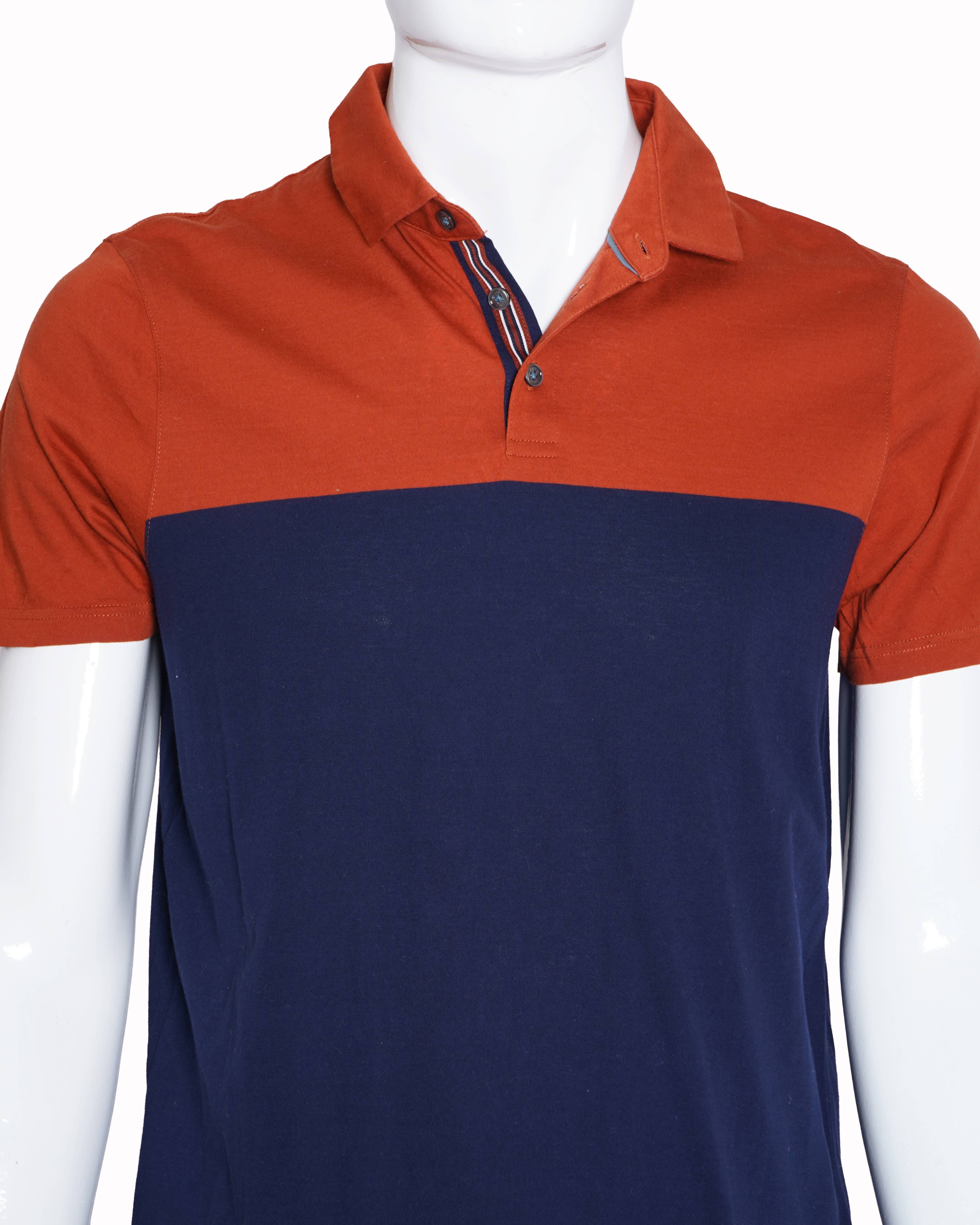 Ted baker colorblocked polo tshirt for men