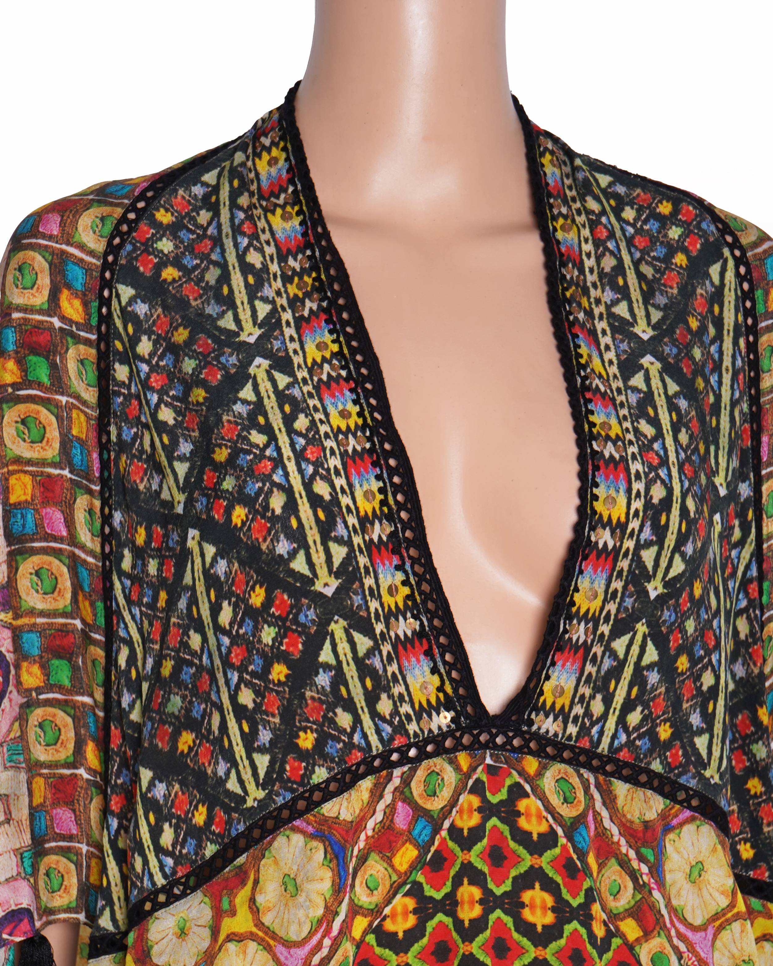 Hemant & Nandita  Printed Kaftan top