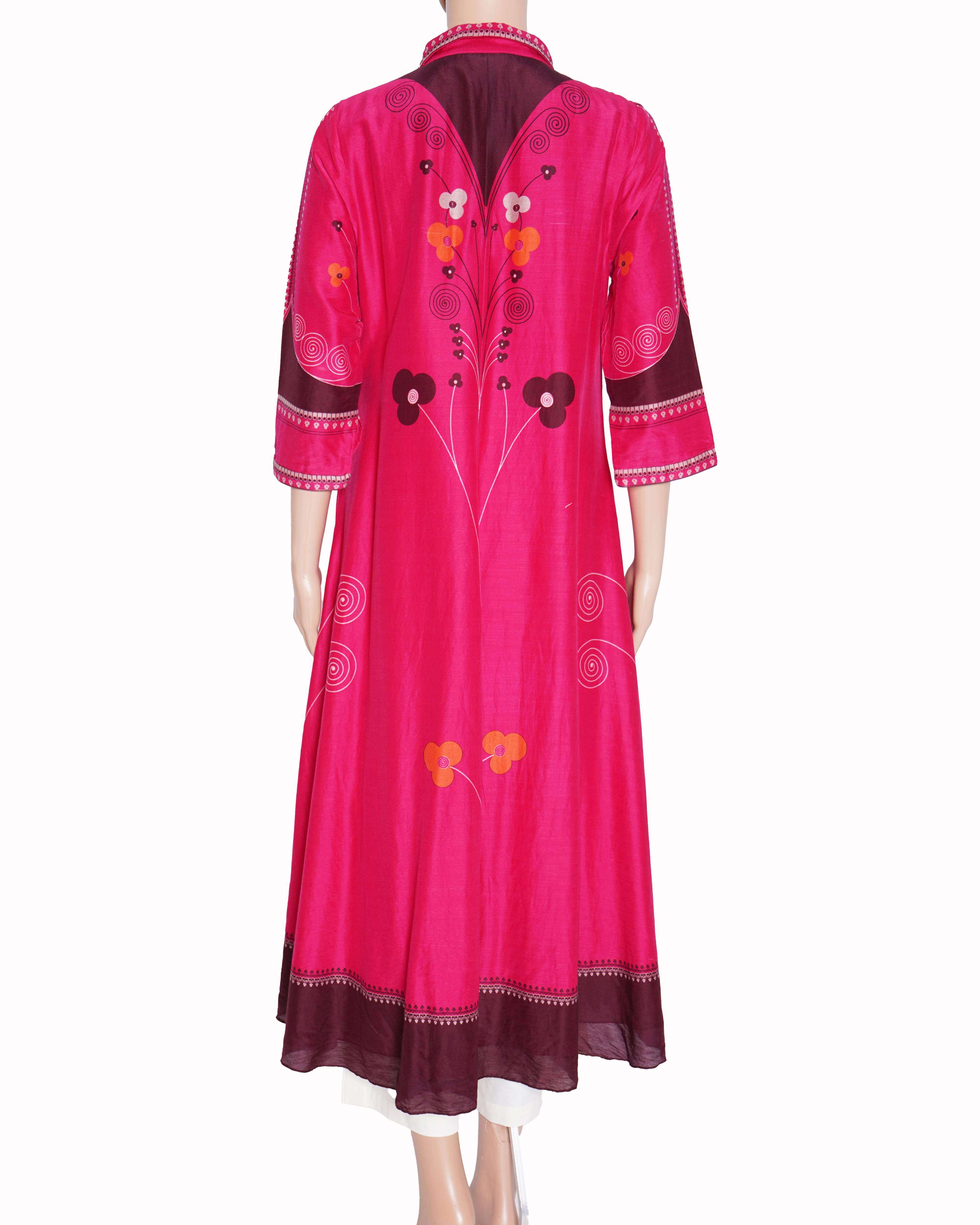 AMPM fuschia printed tunic