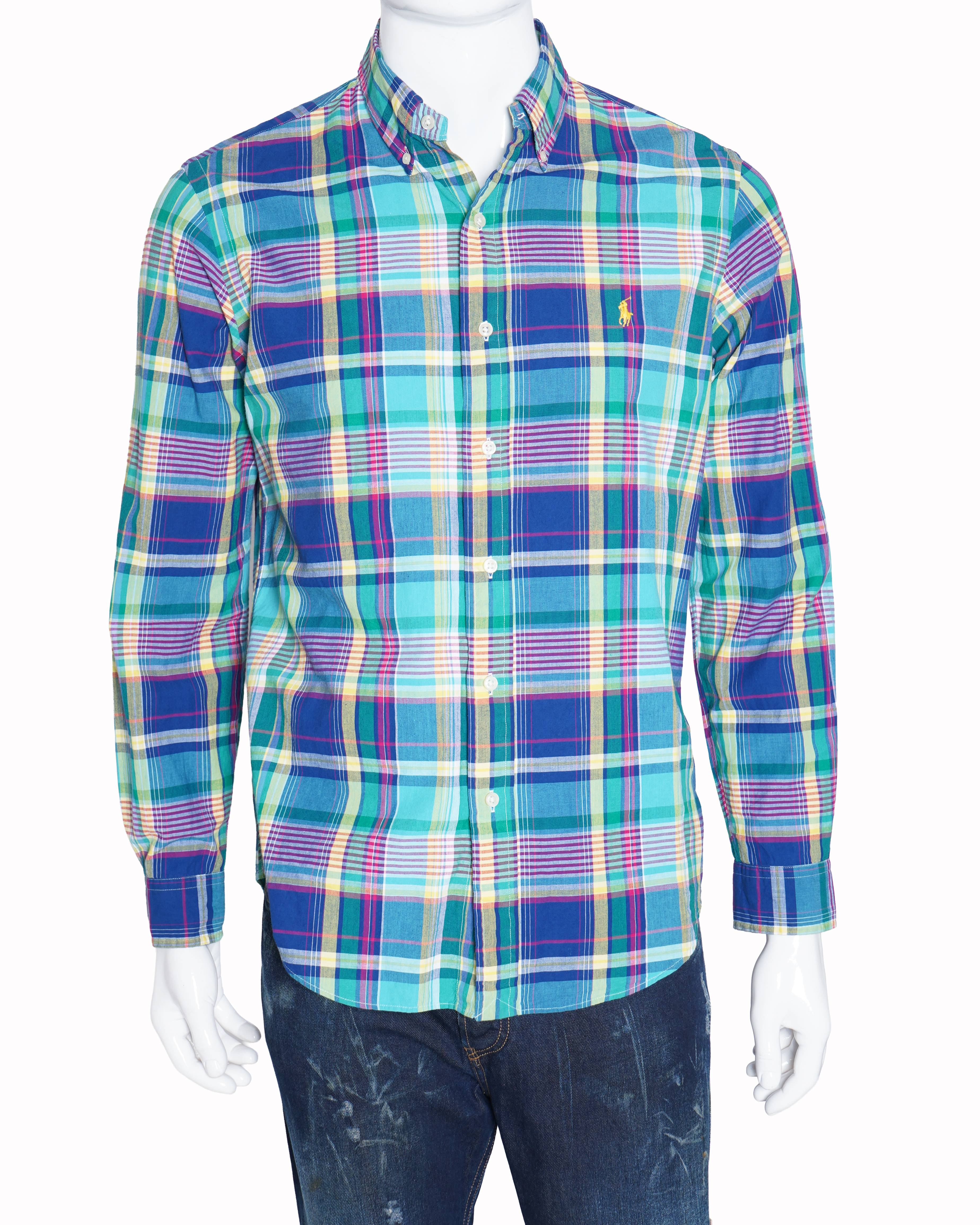Ralph Lauren checkered full sleeve shirt for men