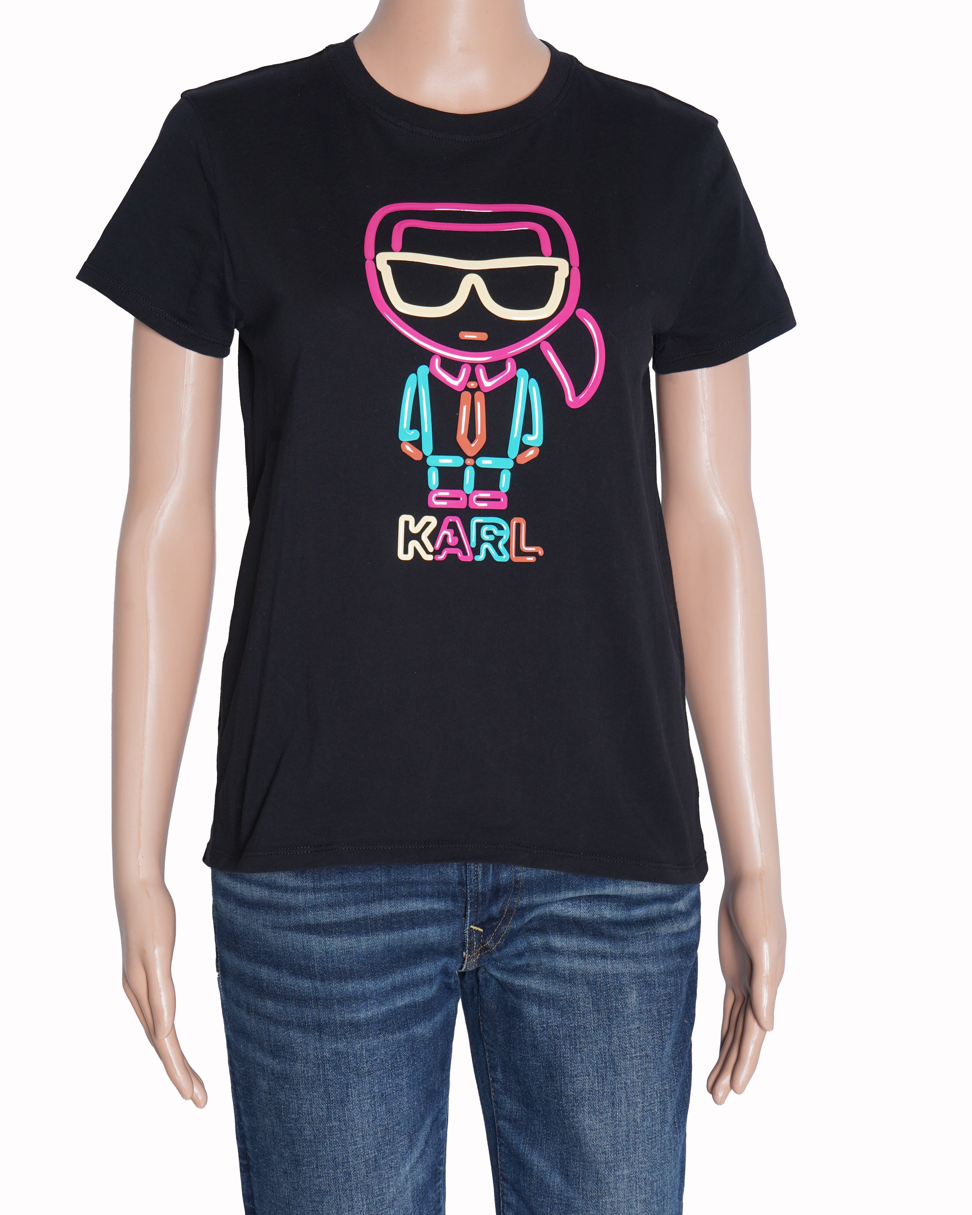 Karl lagerfeld black ikonic t-shirt