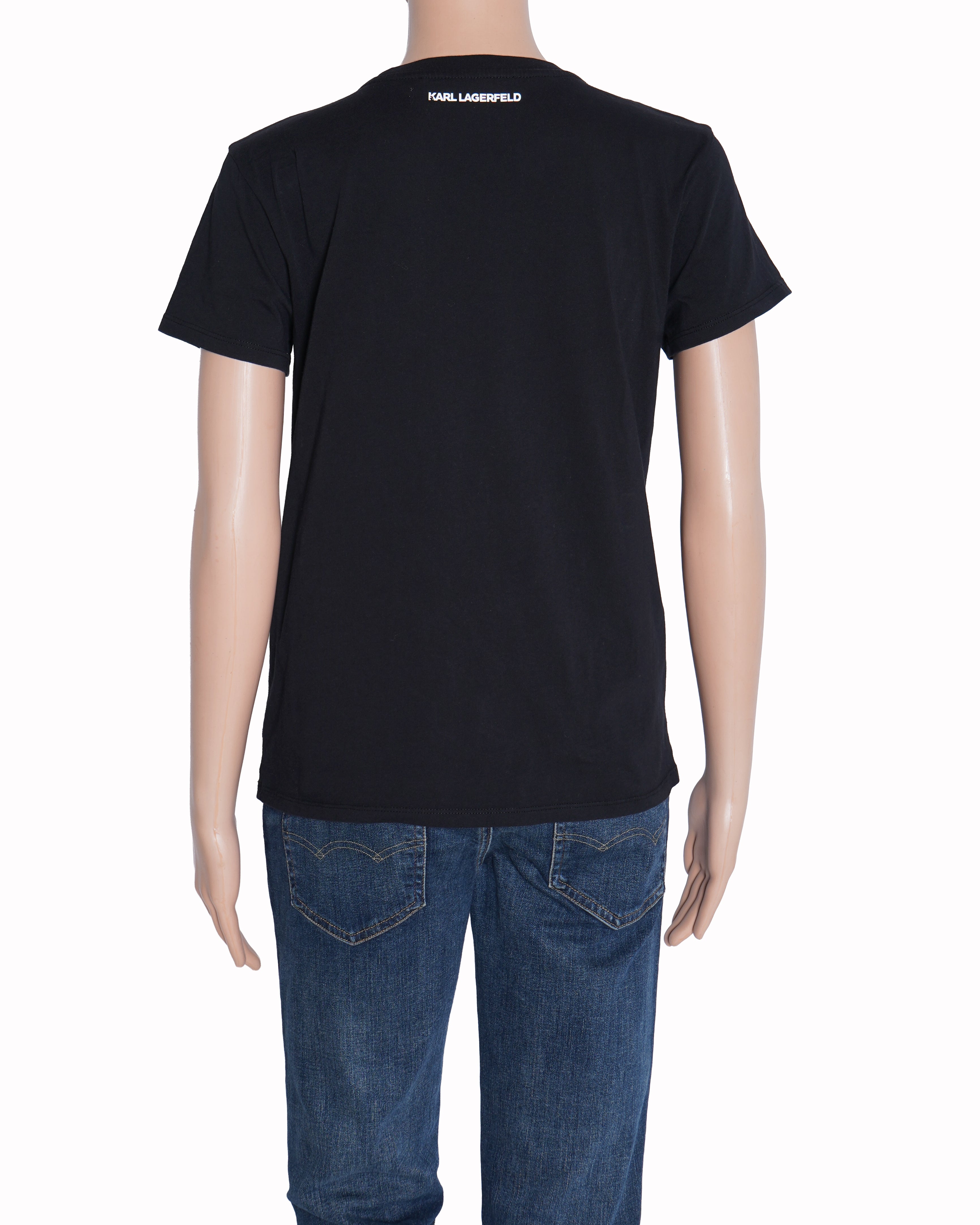 Karl lagerfeld black ikonic t-shirt