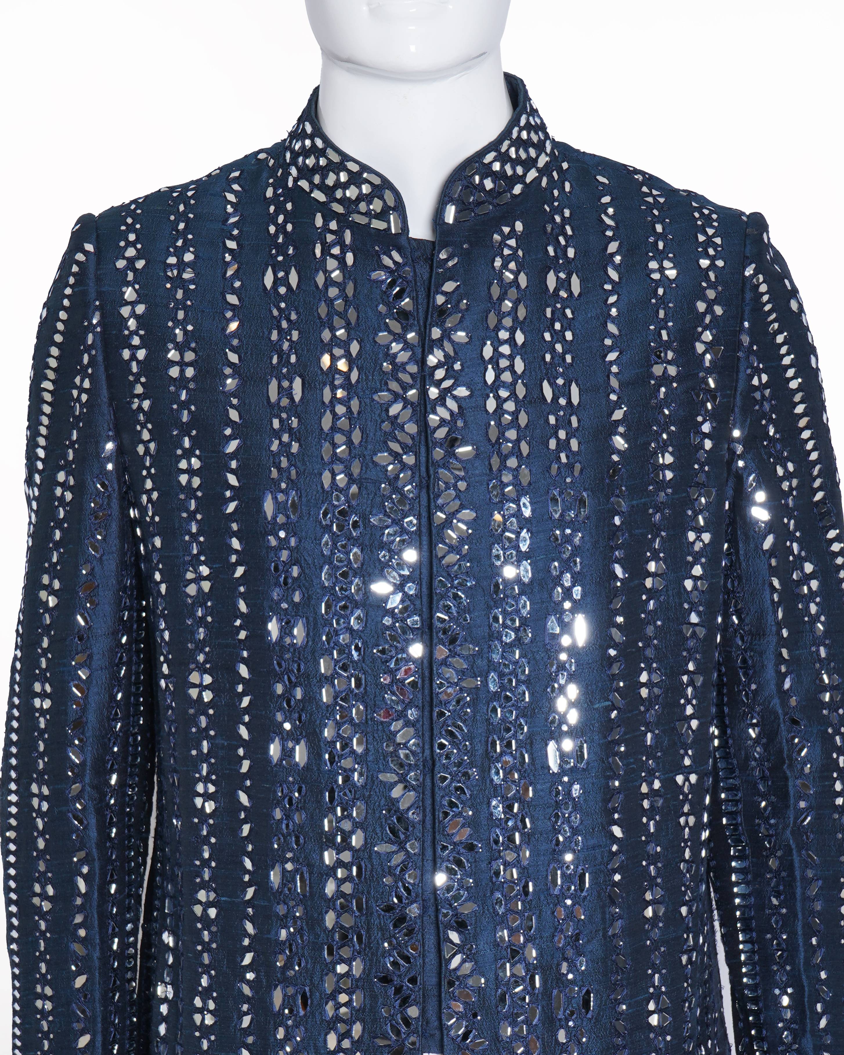 Seema Gujral Men's Sherwani With Mirror Work