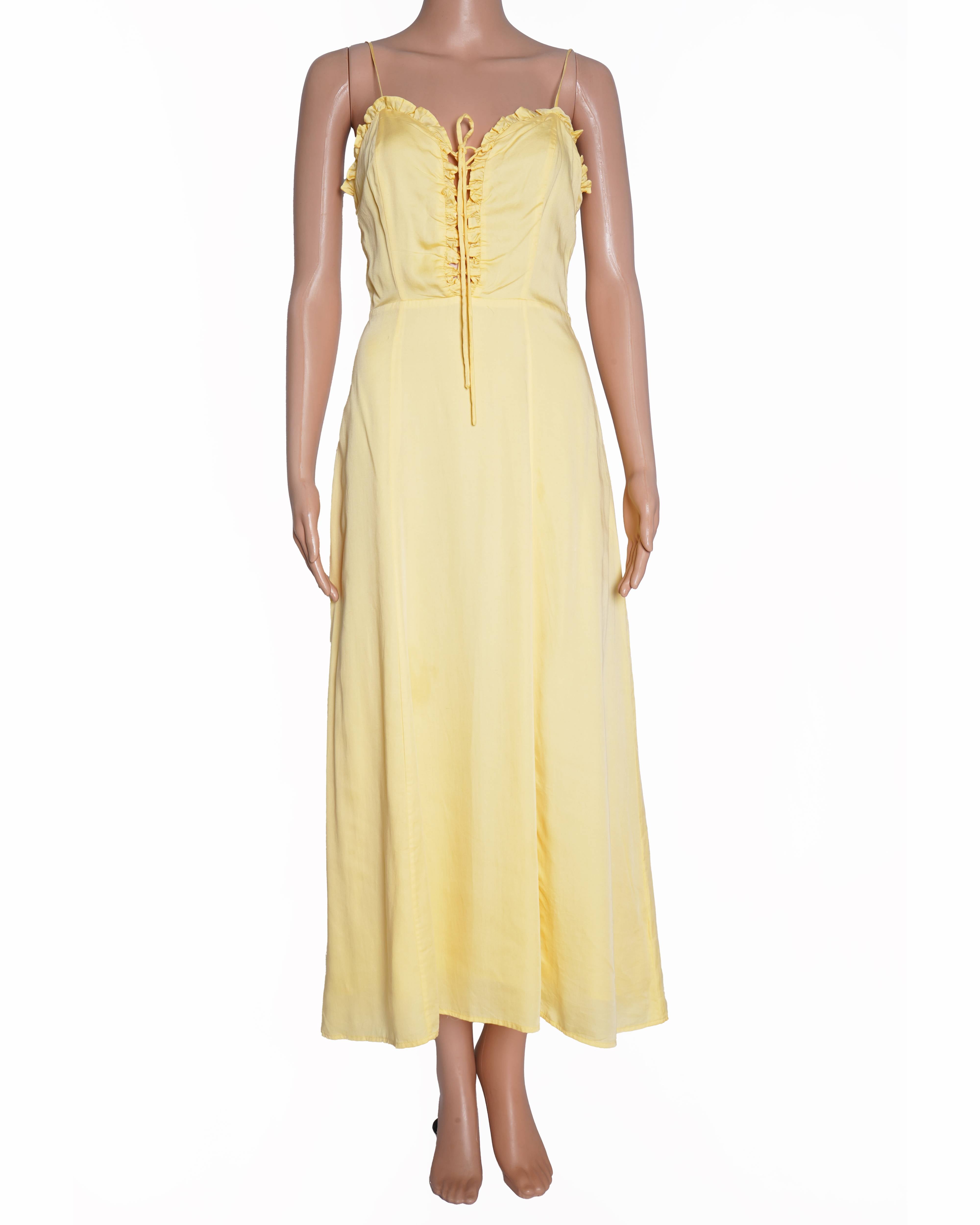 & Other Stories Women's Yellow Dress