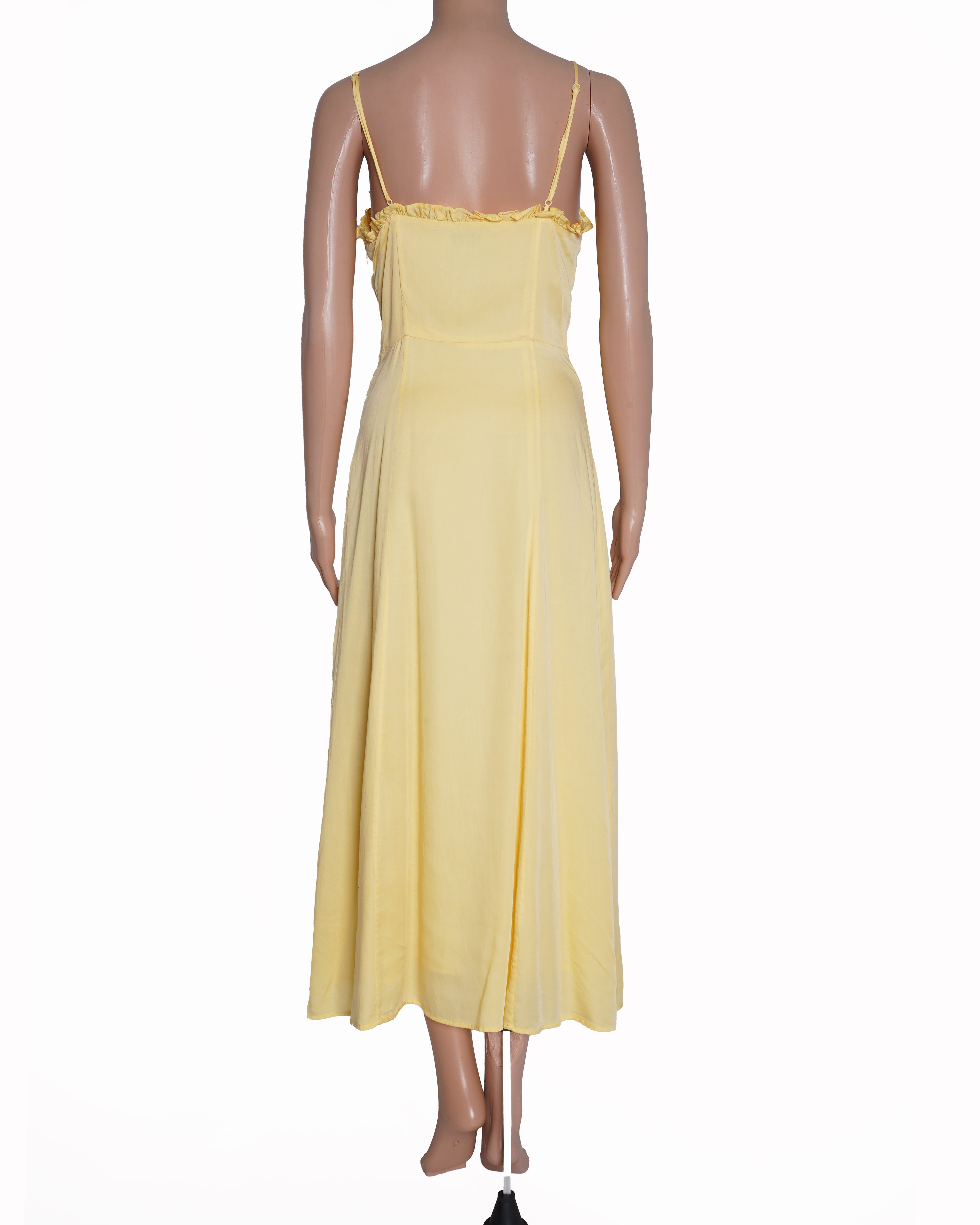 & Other Stories Women's Yellow Dress