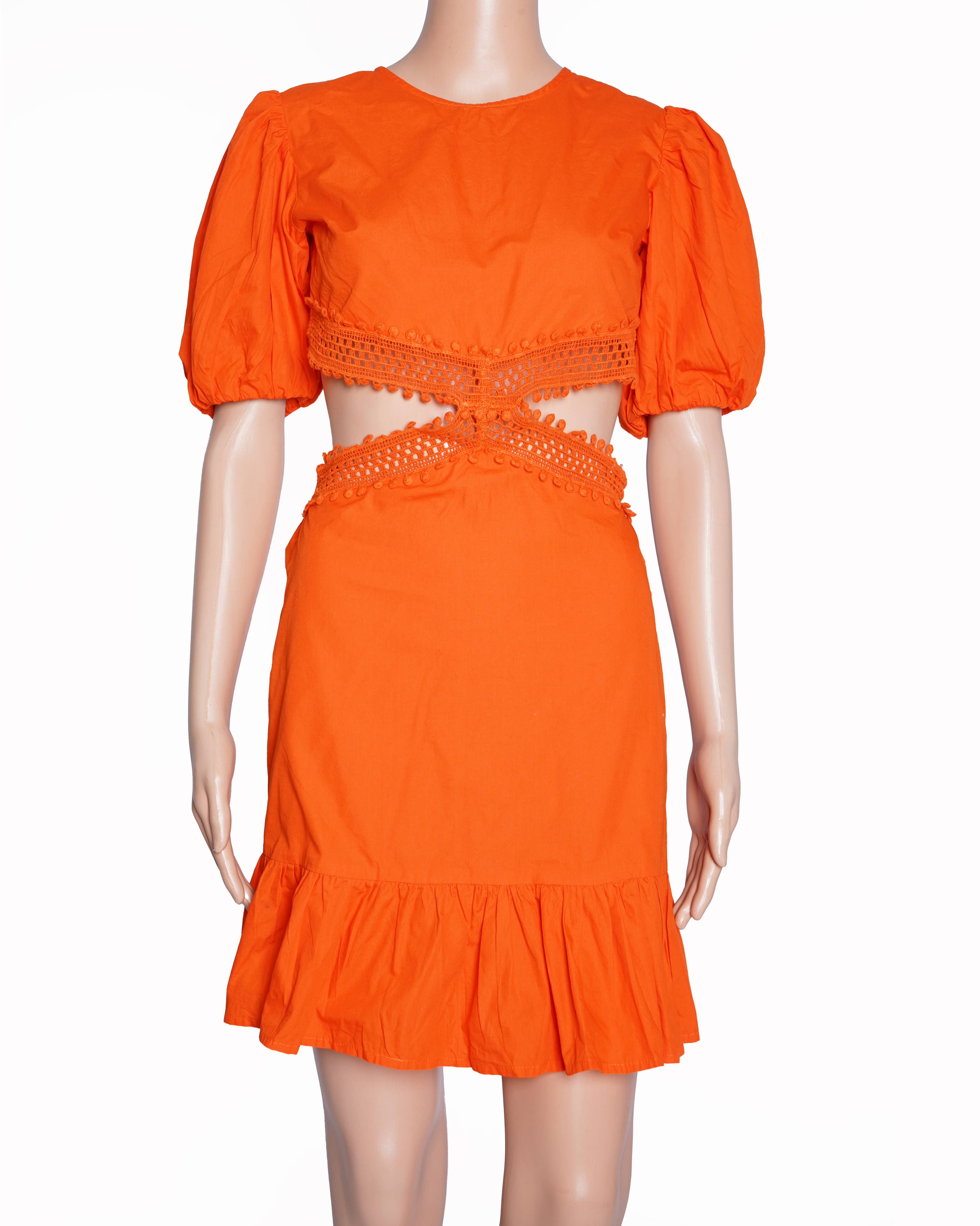 Malie Fuego Dress in orange