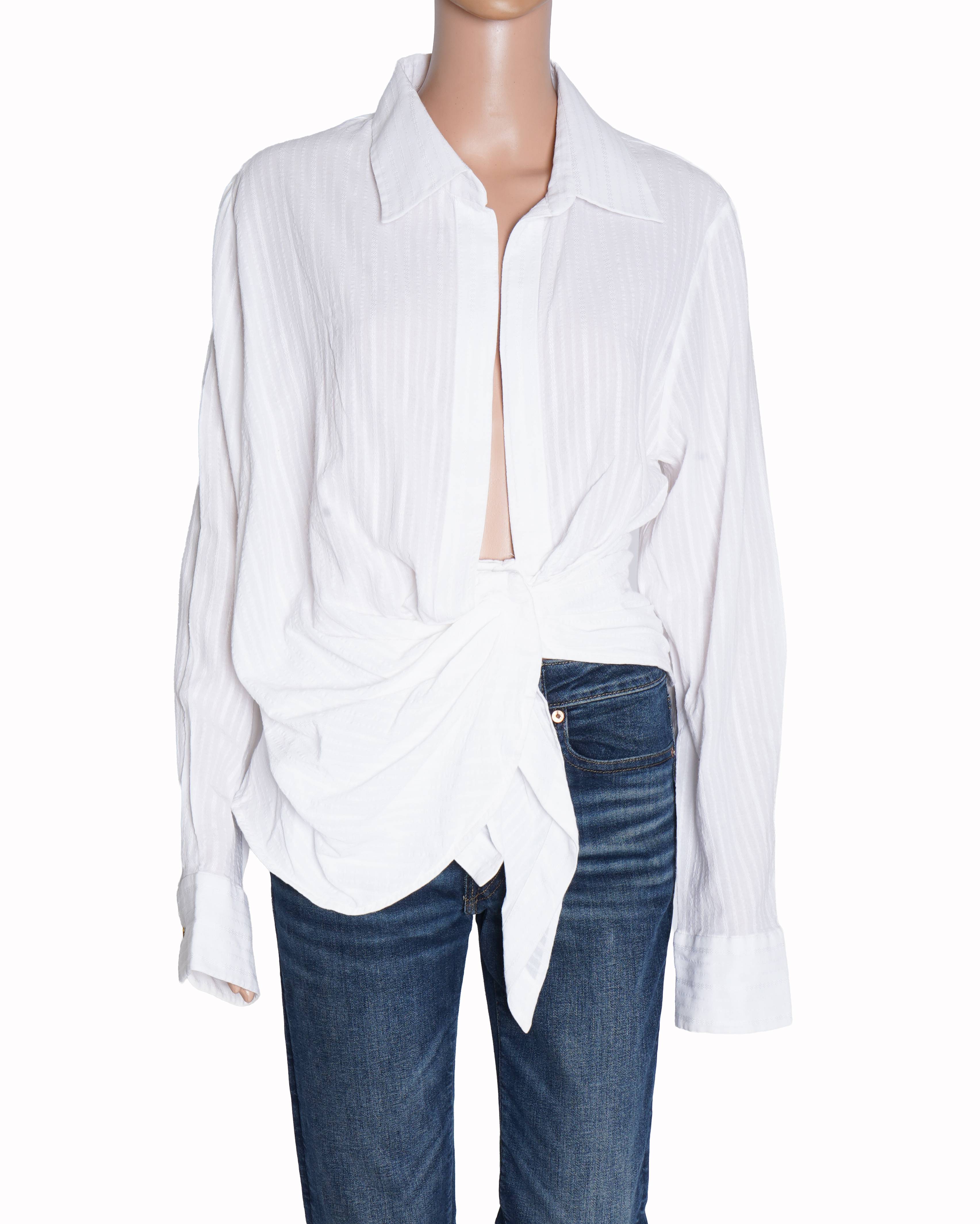 Jacquemus White La Bomba Shirt