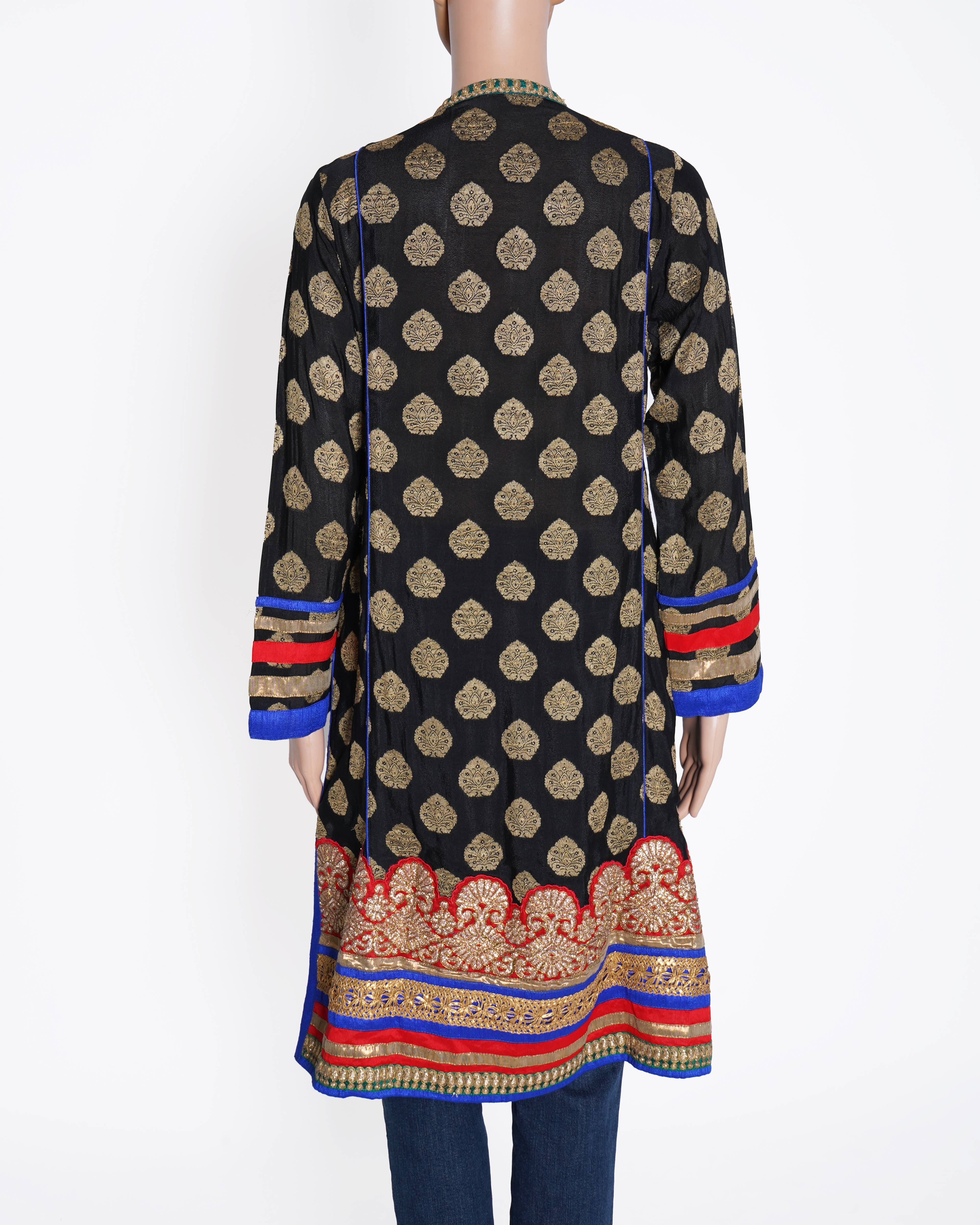 Gopi and Vaid Black kurti