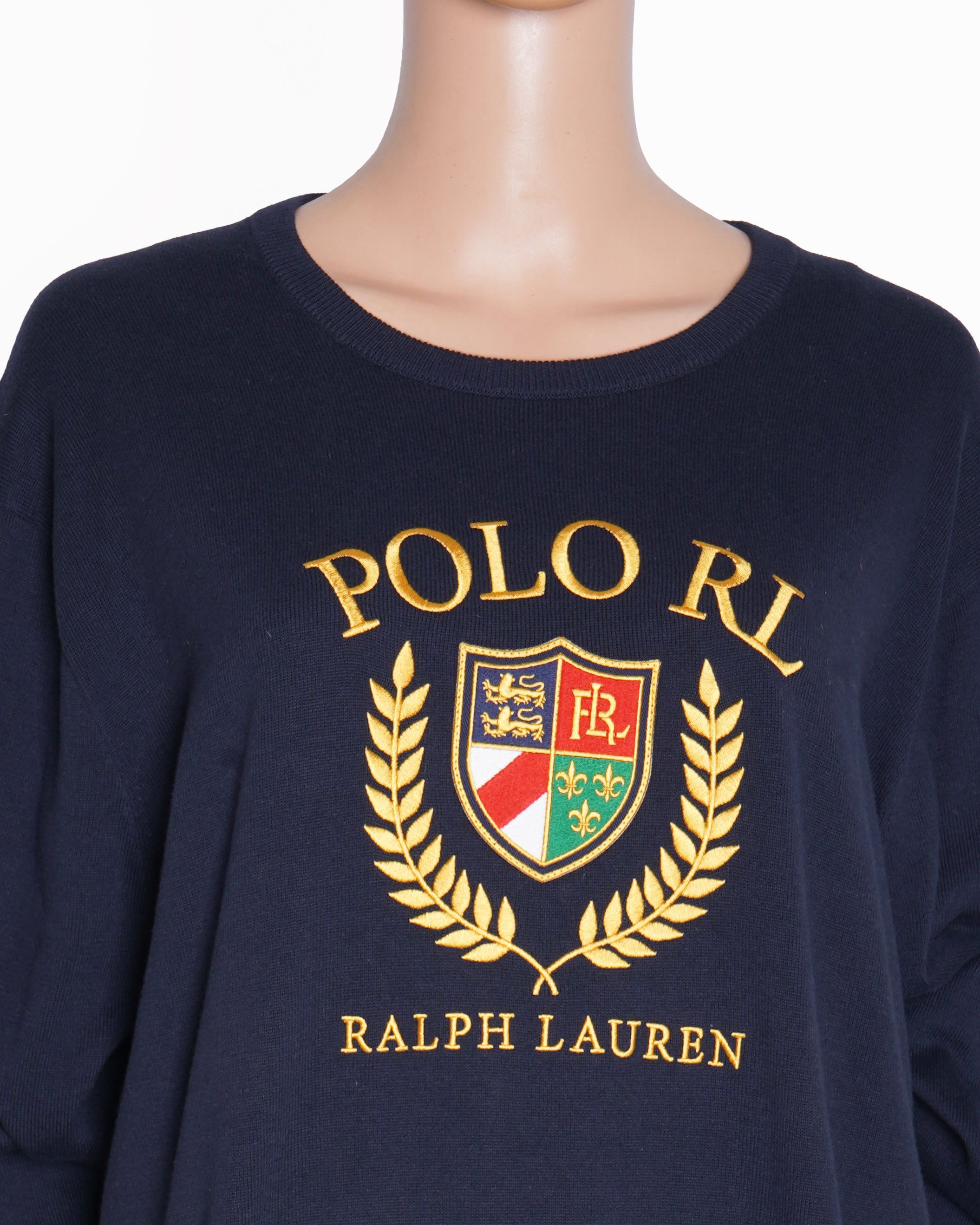 New Ralph Lauren Navy blue Sweatshirt