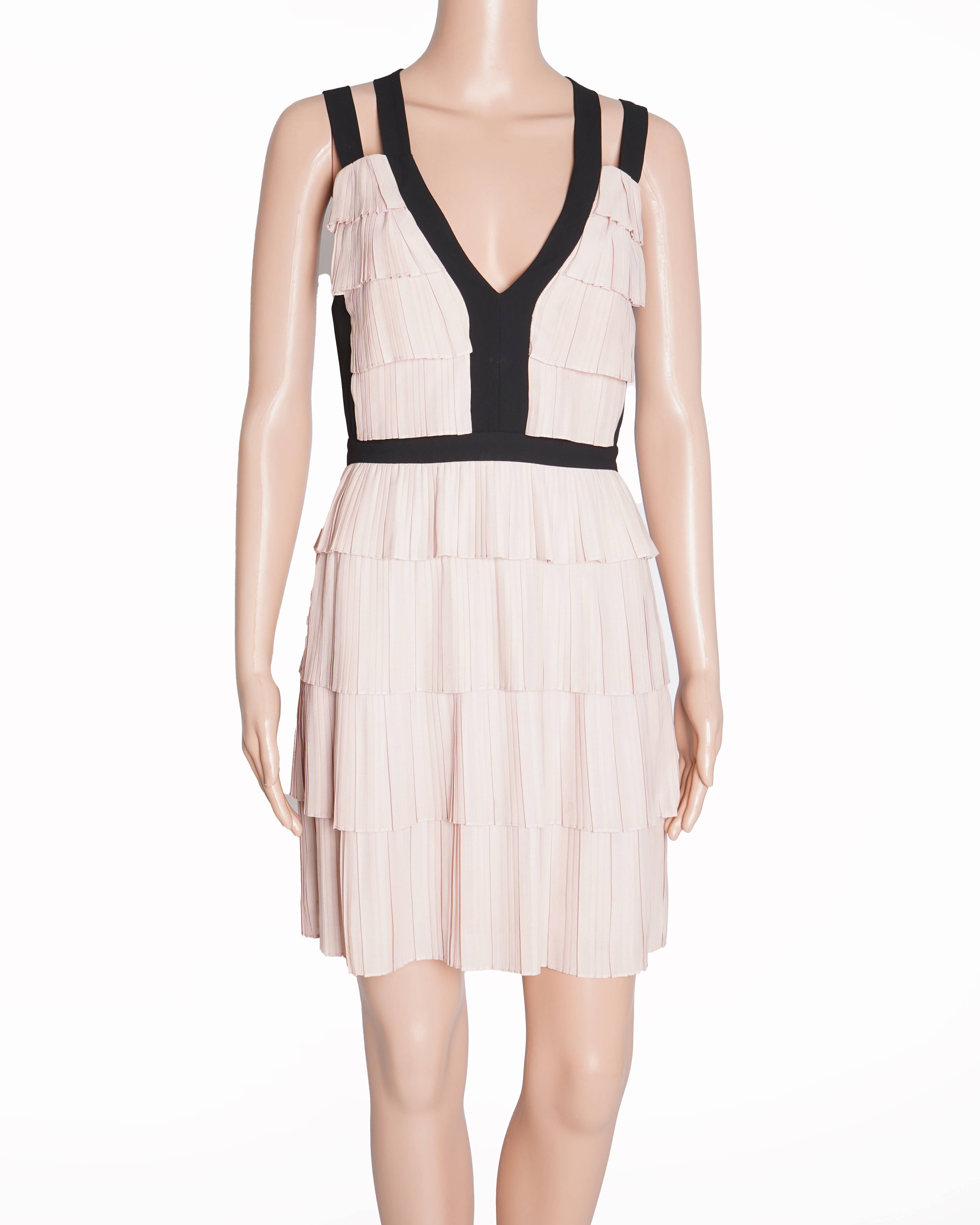BCBGMAXAZRIA hartley mini backless dress