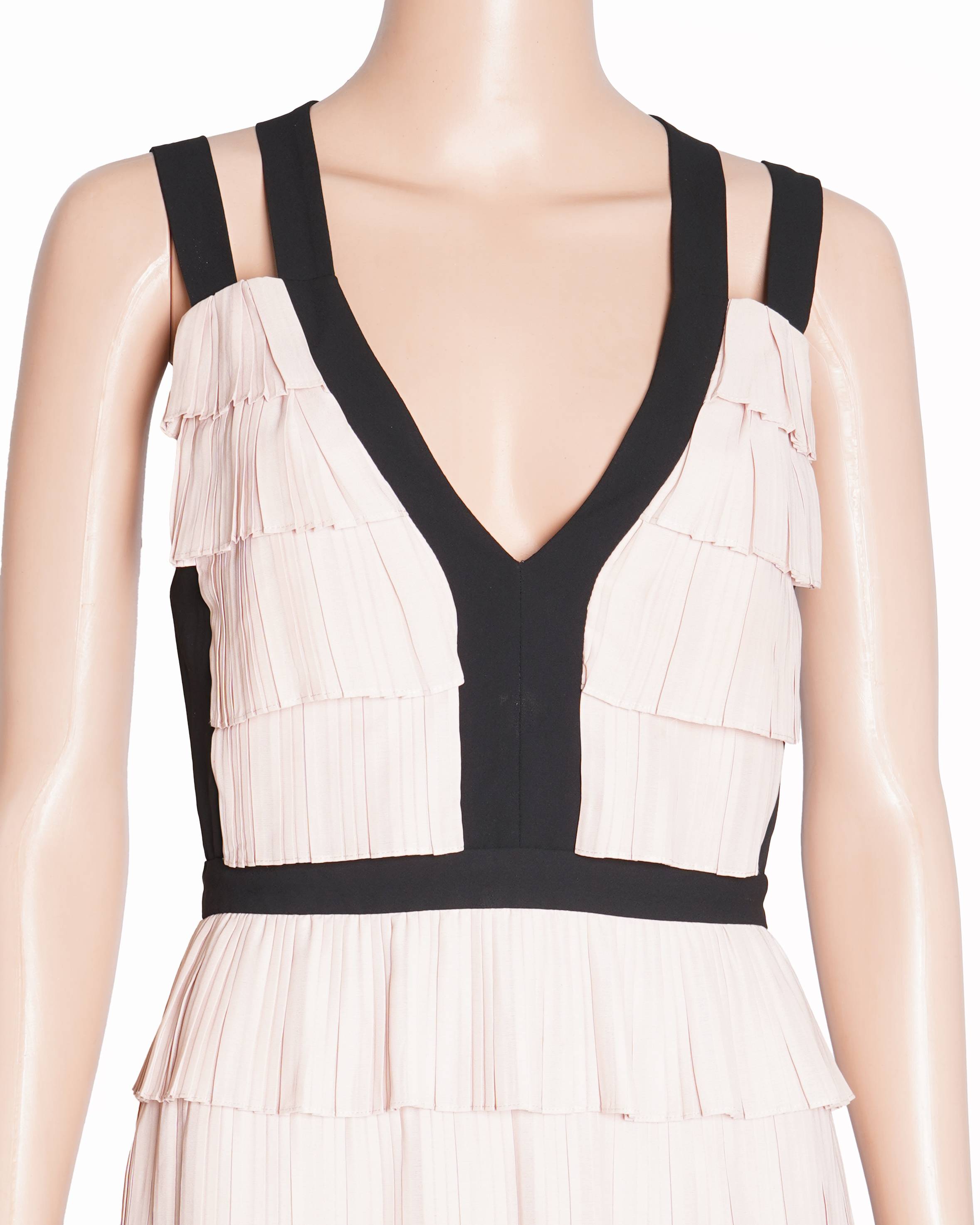 BCBGMAXAZRIA hartley mini backless dress