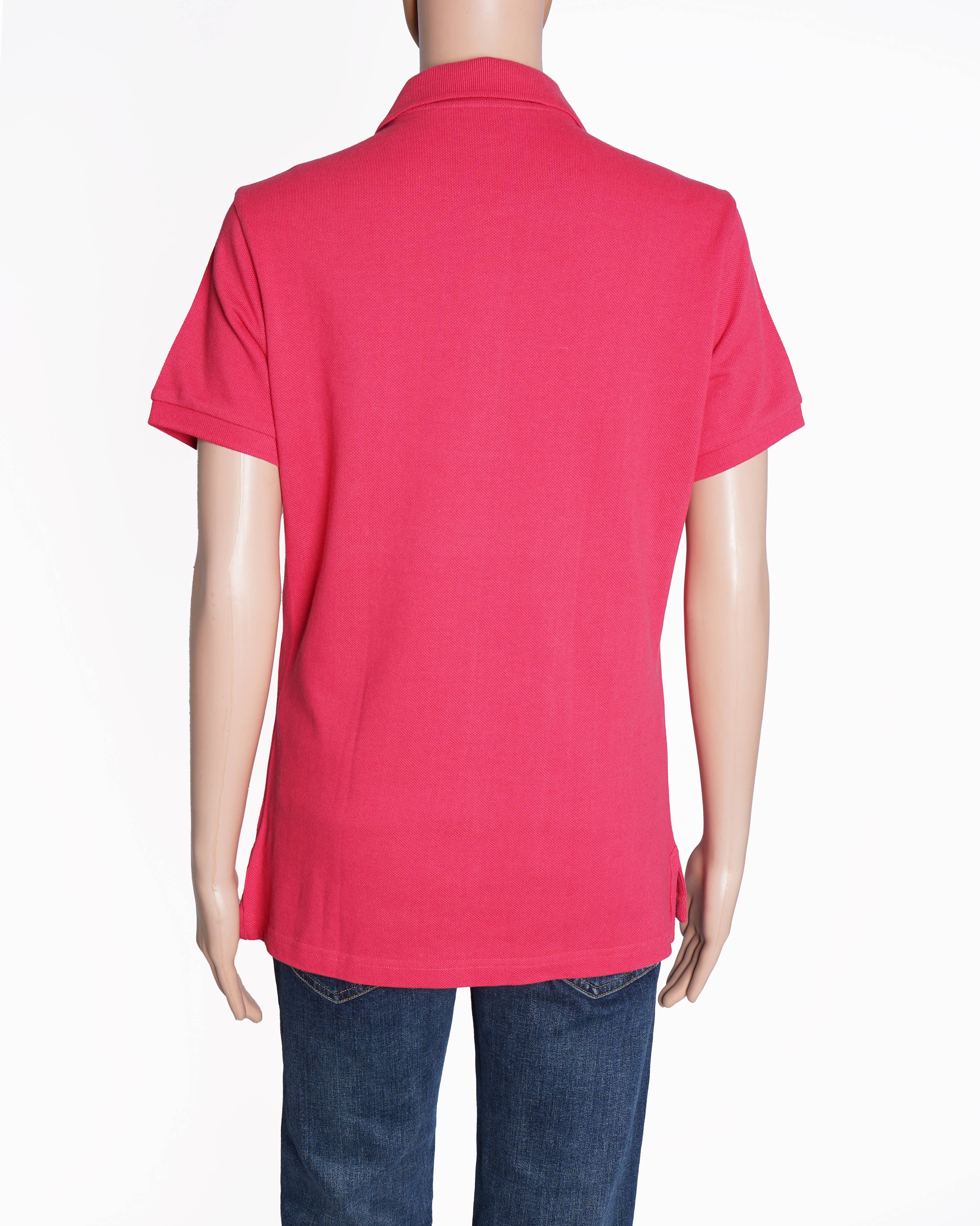 Monisha Jaising Pink Polo T-Shirt