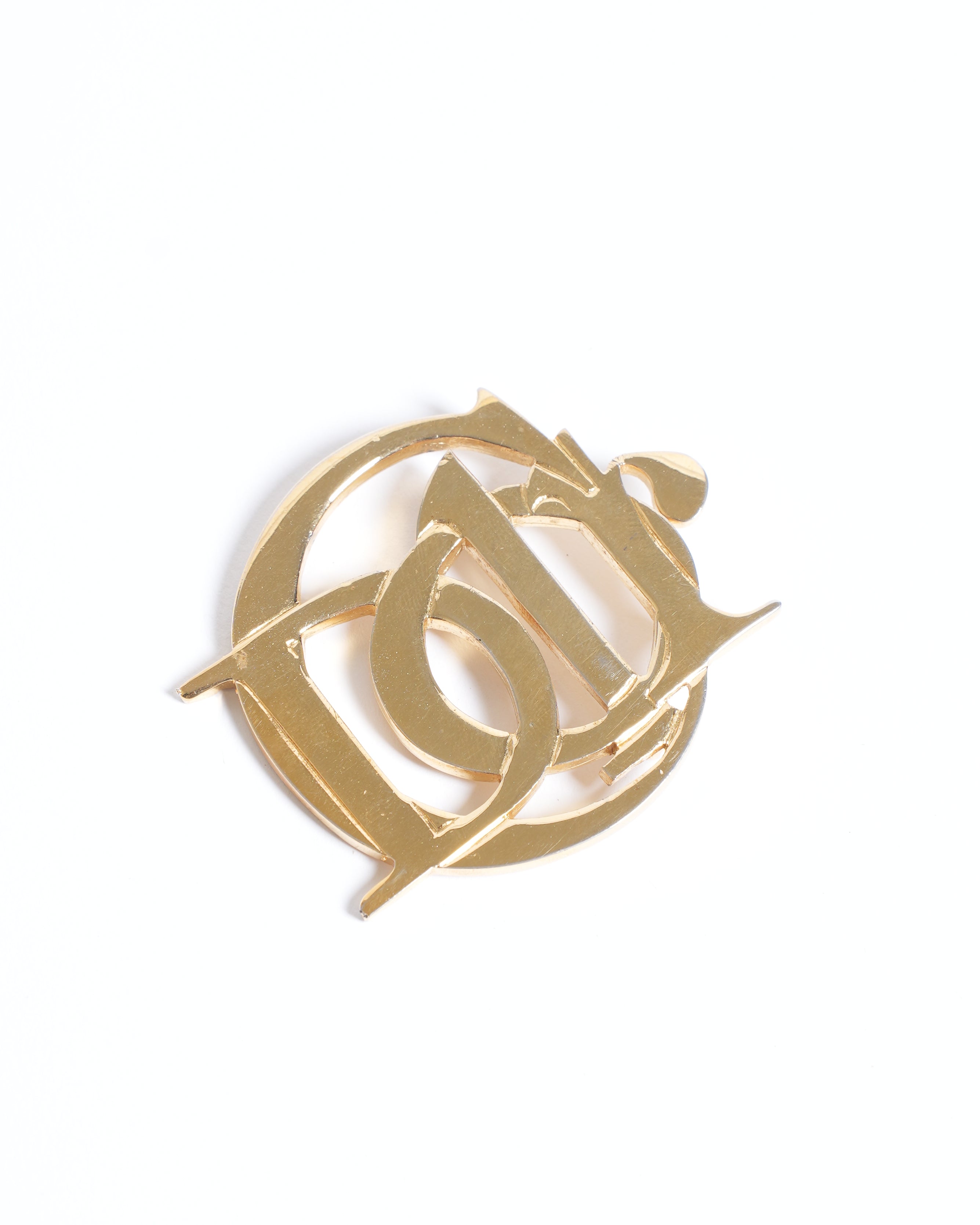 Vintage Christian Dior Made in Germany Gold Plated Brooch