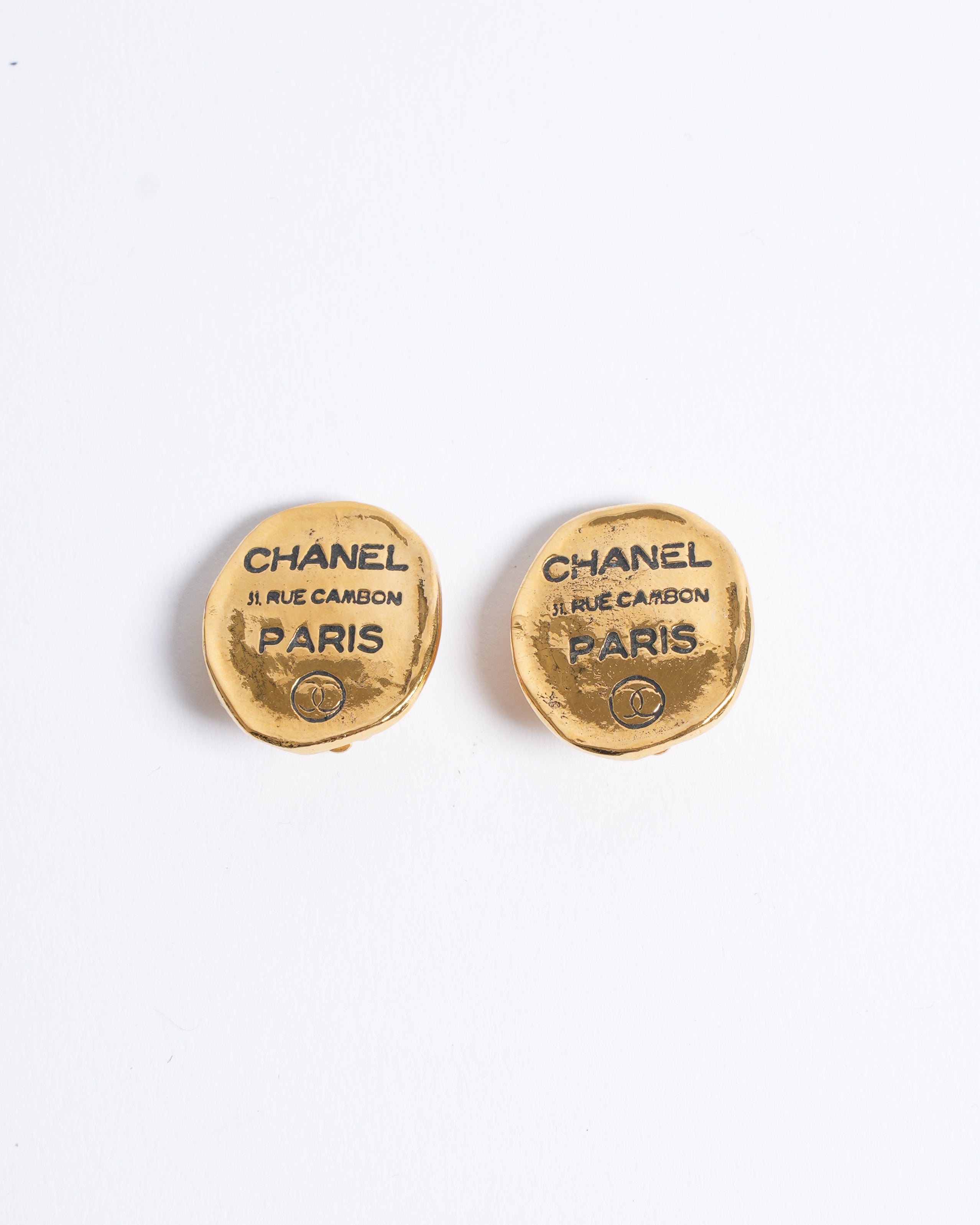 Vintage Chanel Earrings Made In France